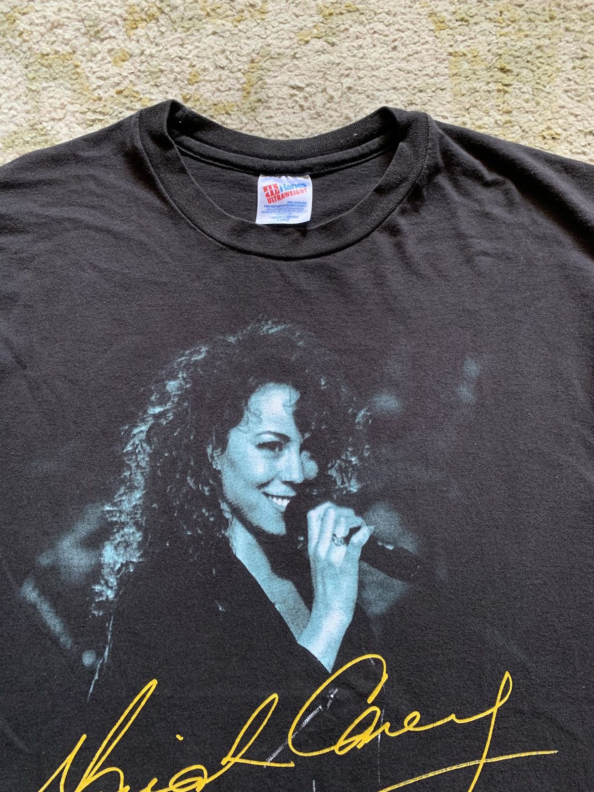 Band Tees × Vintage Vintage 1992 Mariah Carey Shirt Size US XL / EU 56 / 4 - 3 Thumbnail
