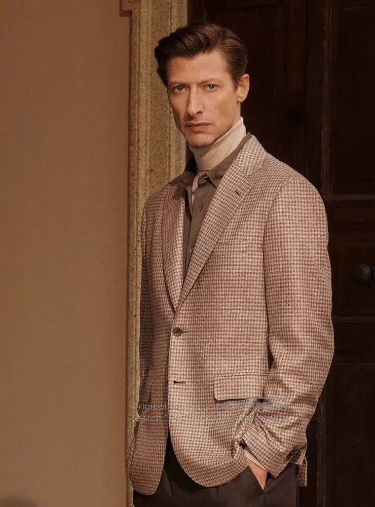 Brioni Brioni Cashmere handmade single-breasted suit Size US XL / EU 56 / 4 - 1 Thumbnail