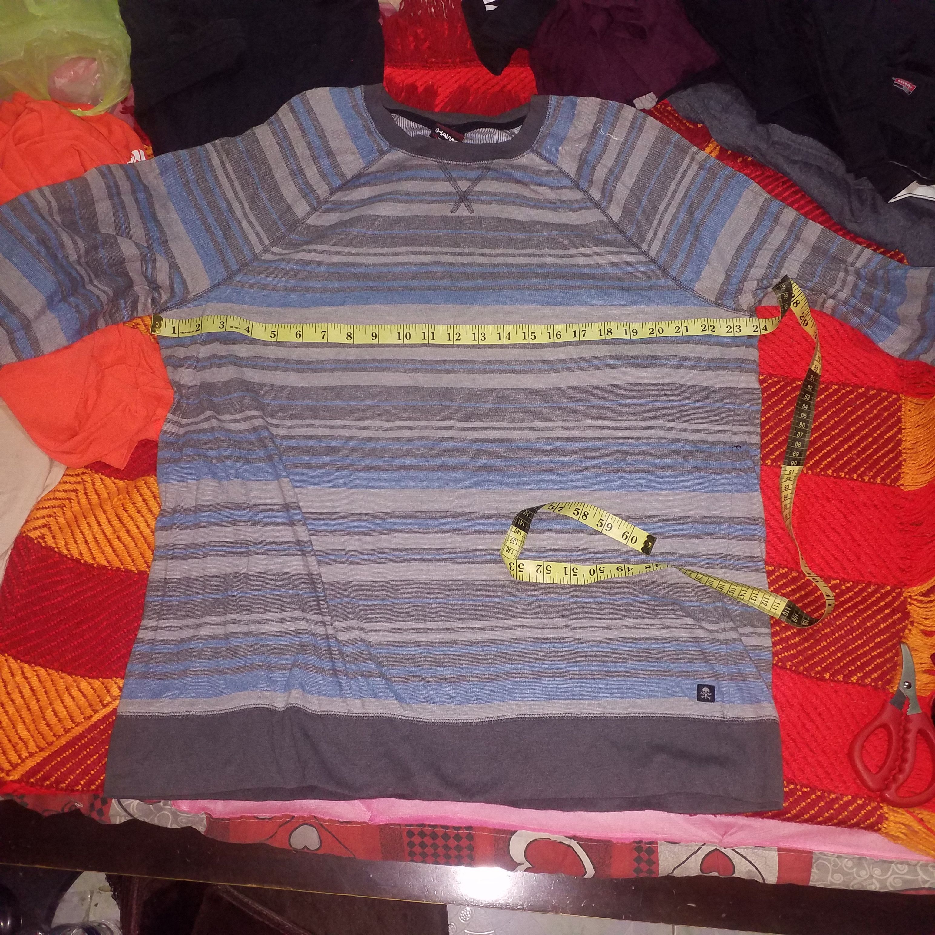 Tony Hawk TONY HAWK STRIPE LONG SHIRT Size US XXL / EU 58 / 5 - 1 Thumbnail