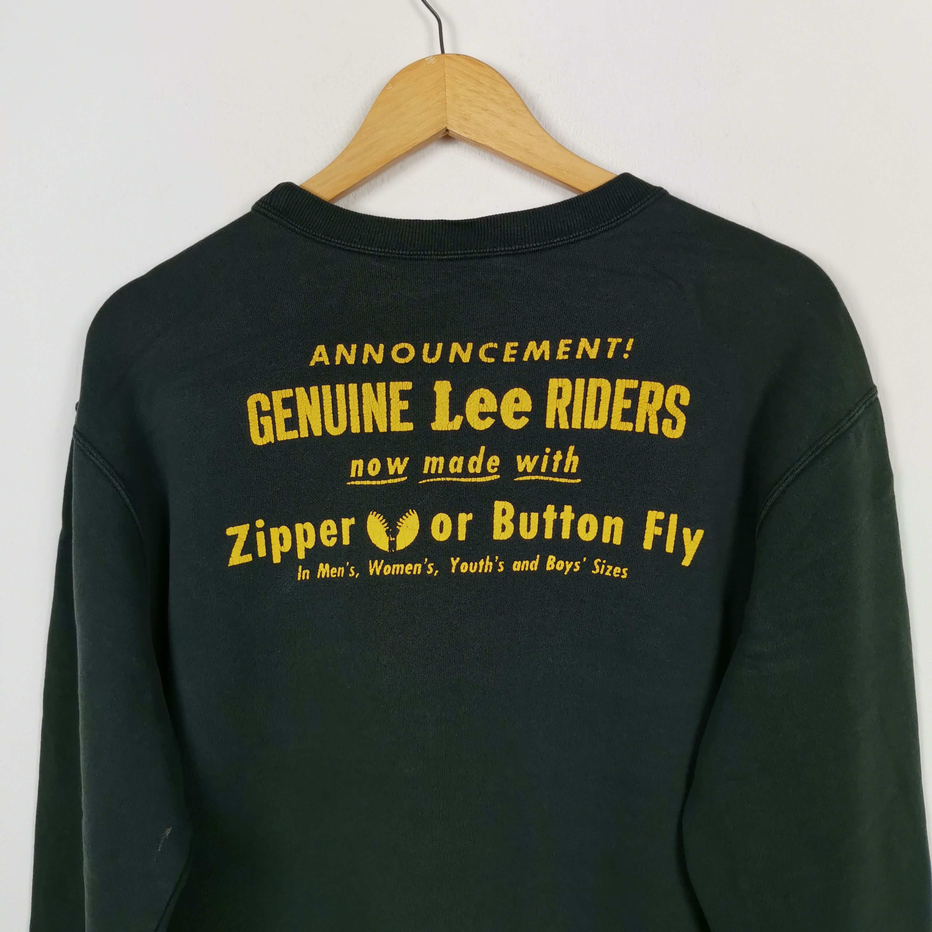 Lee Vintage 90s LEE Sweatshirt Jumper Union Made Sweater Size US L / EU 52-54 / 3 - 4 Thumbnail