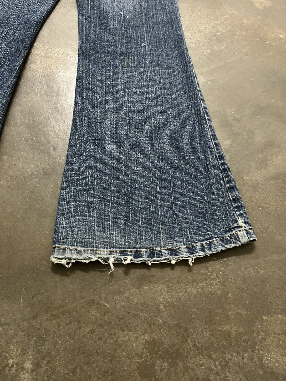 Tornado Mart Super Flare Jeans Bushpant low rise distressed F1 Size US 28 / EU 44 - 12 Thumbnail