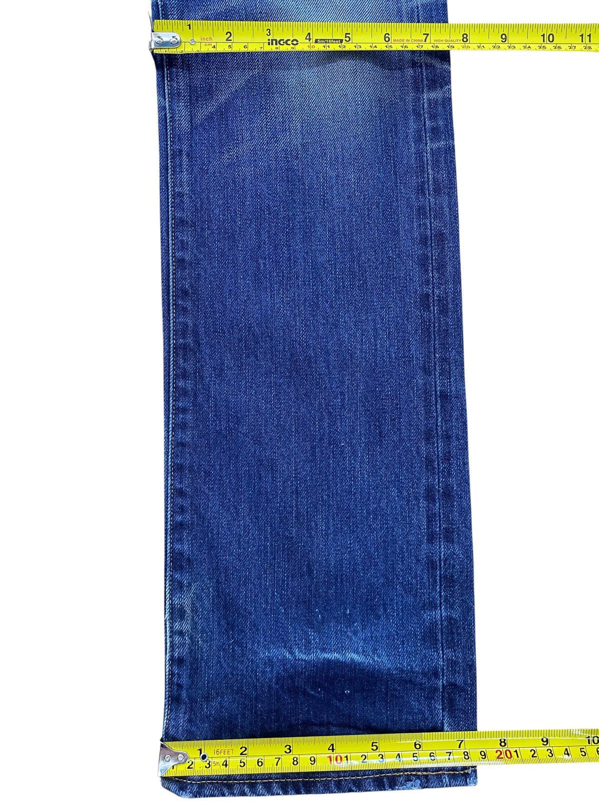 Japanese Brand Japanese Brand X Selvedge Whiskered Straight Leg Style Jeans Size US 30 / EU 46 - 9 Thumbnail