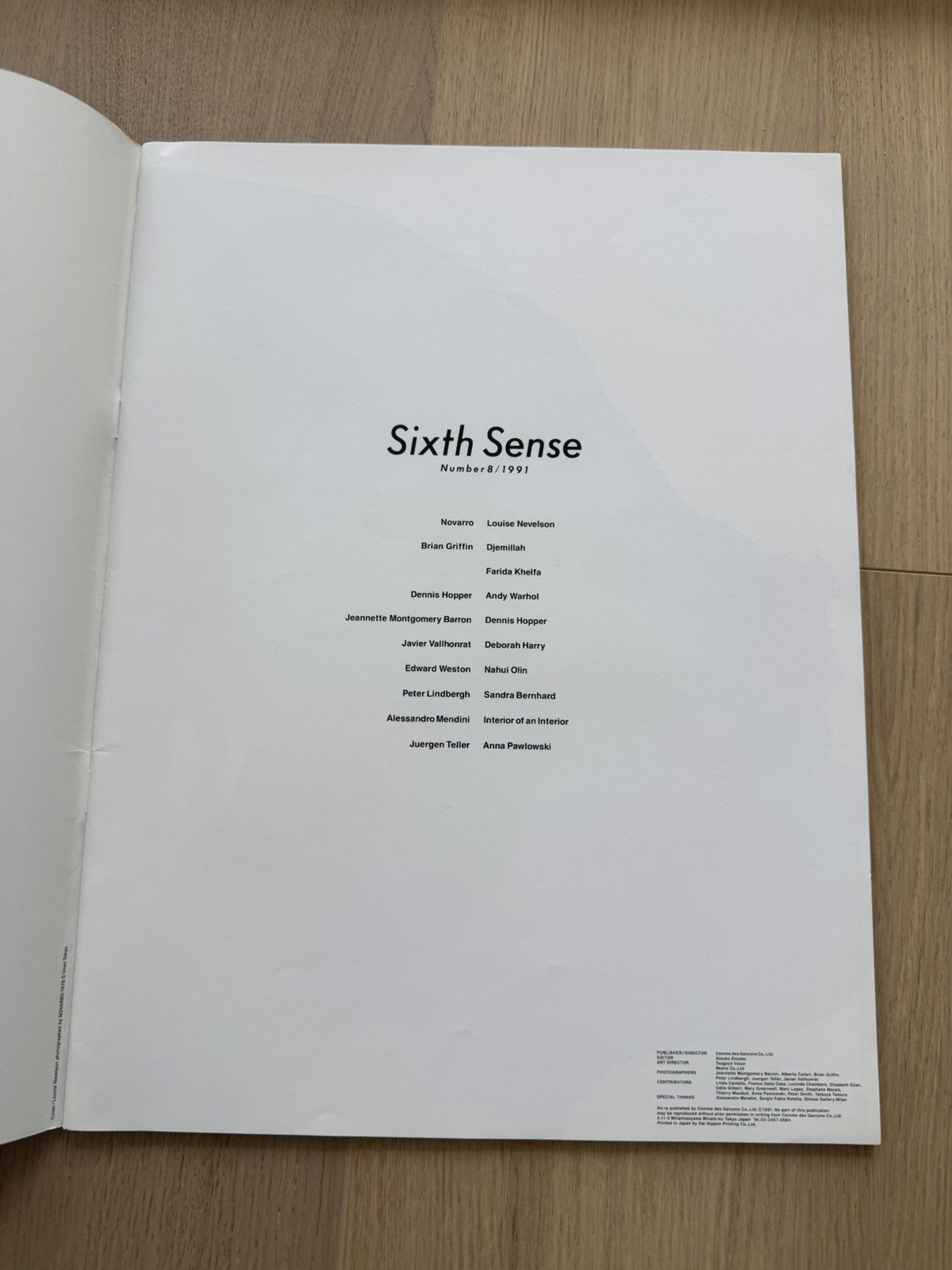 Comme des Garcons Comme Des Garcons SIX - Number 8 Size ONE SIZE - 3 Thumbnail