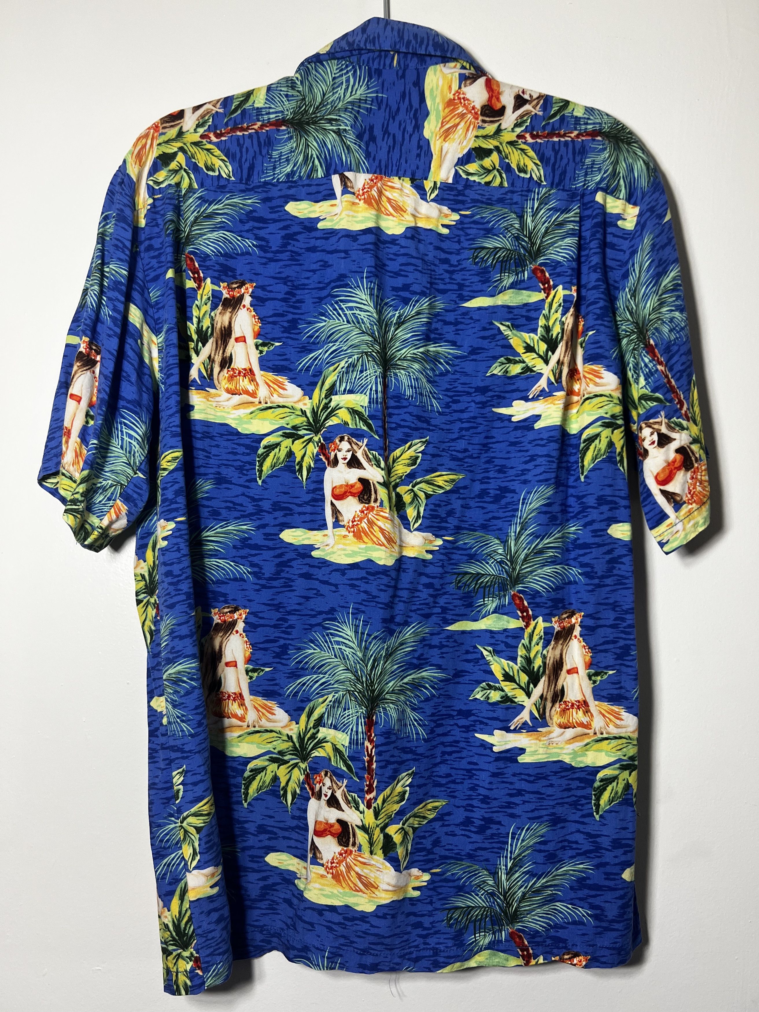 Vintage Vintage Hilo Hatties Hula Dancer Hawaiian Print Shirt Size US S / EU 44-46 / 1 - 7 Thumbnail