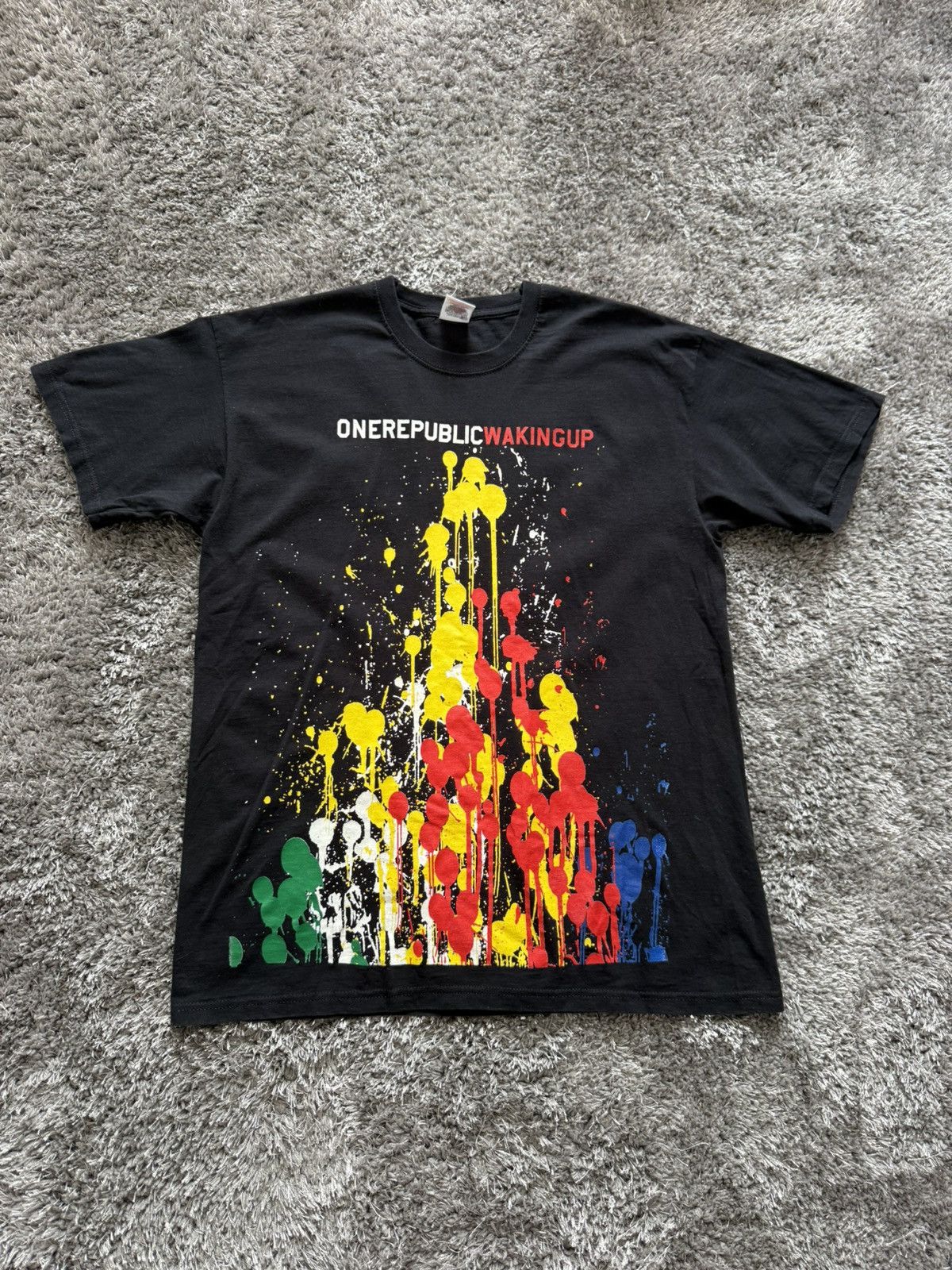 Vintage Vintage One Republic waking up t shirt Size US L / EU 52-54 / 3 - 1 Thumbnail
