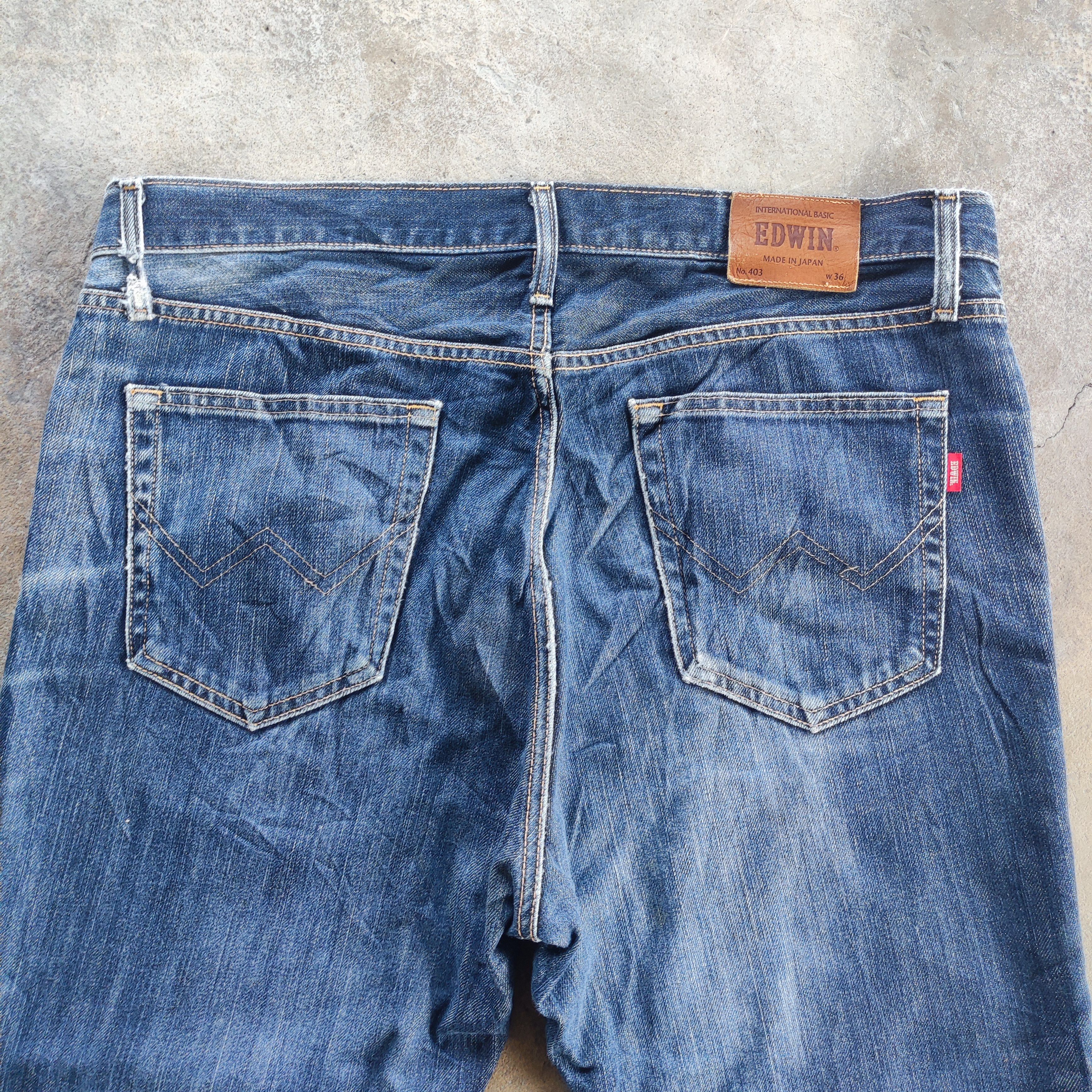 Edwin Vintage Edwin Brand Jeans Ripped Pants Size US 39 - 8 Thumbnail