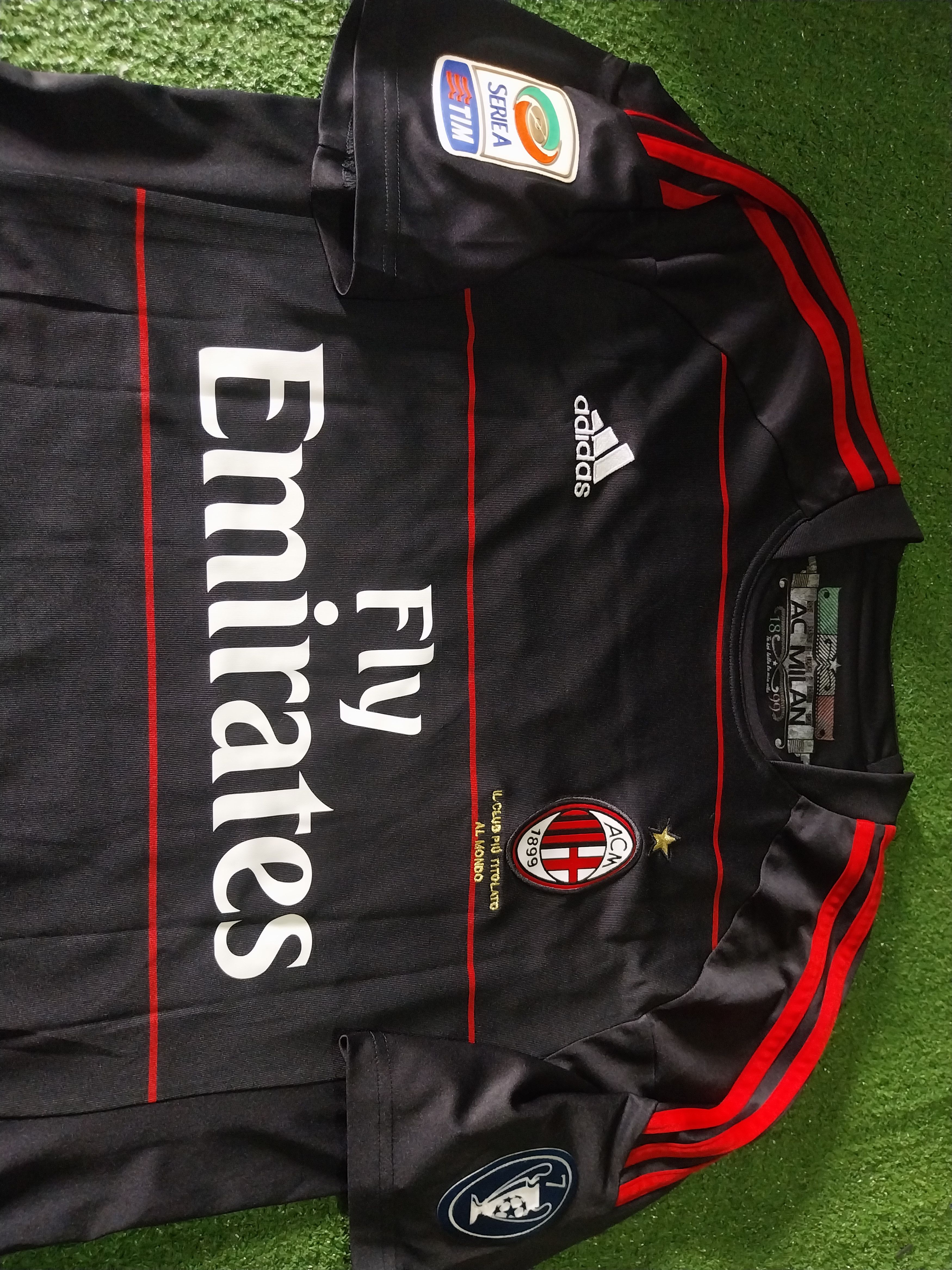 Adidas Ac milan 3rd 2010/2011 ibrahimovic jersey football Size US M / EU 48-50 / 2 - 3 Thumbnail