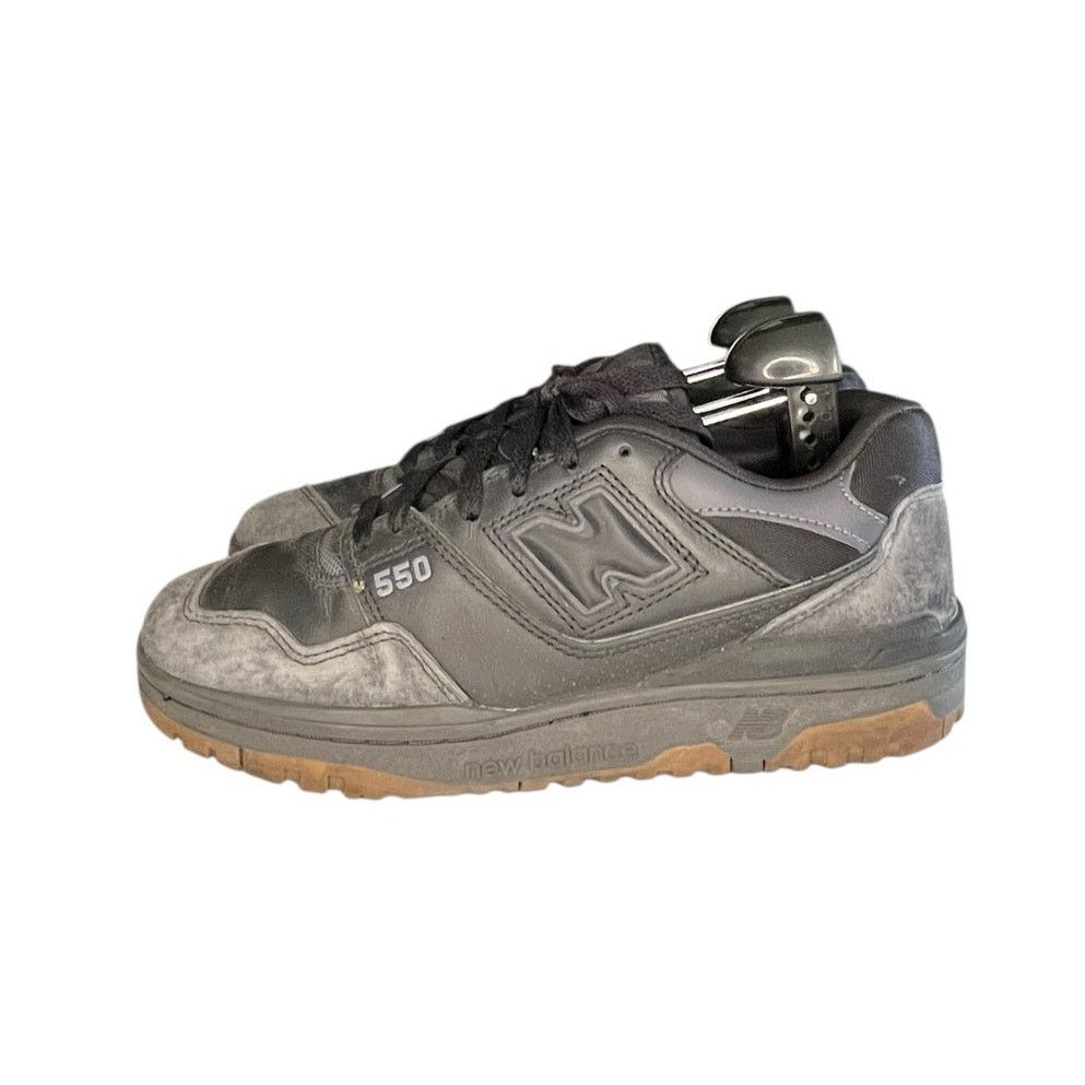 New Balance 550 Black Lace-Up Sneakers Shoes Size M8 W9.5, Men's