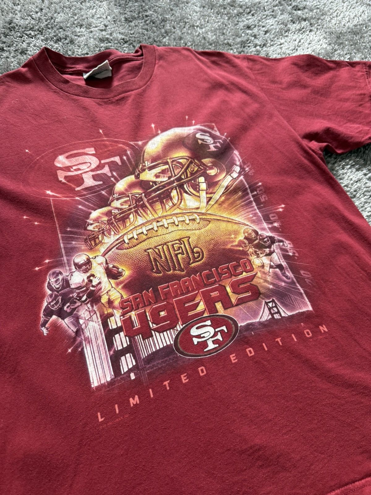 Lee Vintage San Francisco 49ers T Shirt 90’s Lee Sport NFL Size US L / EU 52-54 / 3 - 2 Thumbnail