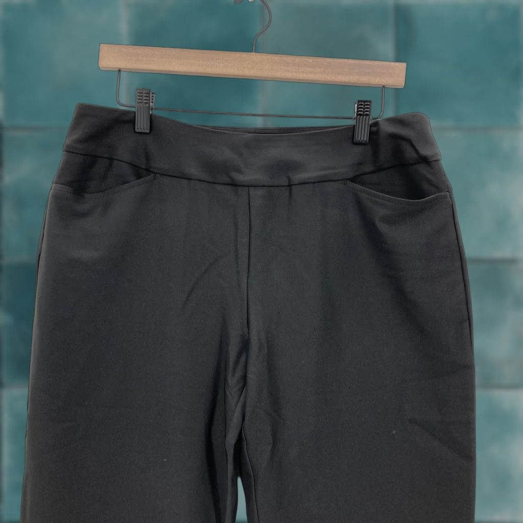 Vintage Acegolfs Pants Womens XL Black UPF 50+ Pull On Tapered Pockets NWT Golf Abstract: NWT not required—it’s implied by NWT in original; keep as NWT Size 40" / US 18 - 1 Thumbnail