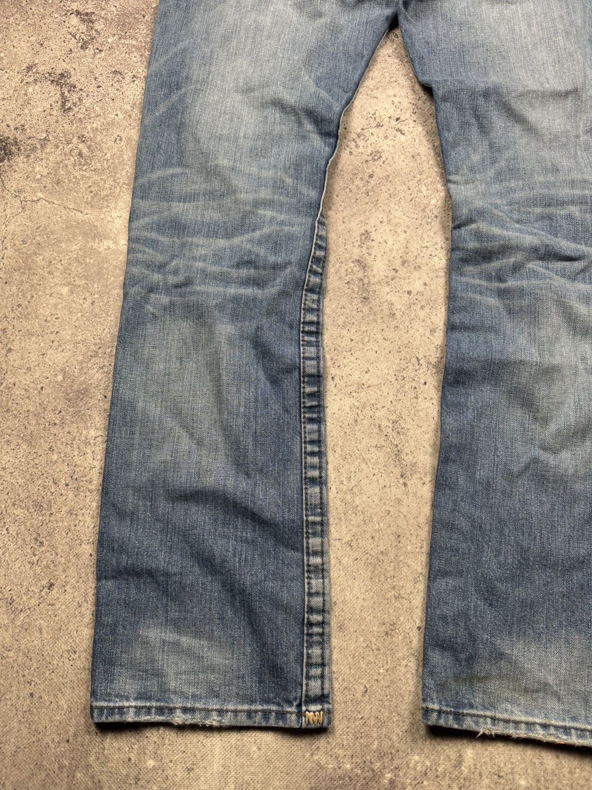 True Religion True Religion Vintage Jeans Flared Wide Baggy Distressed Y2K Size US 31 - 10 Thumbnail