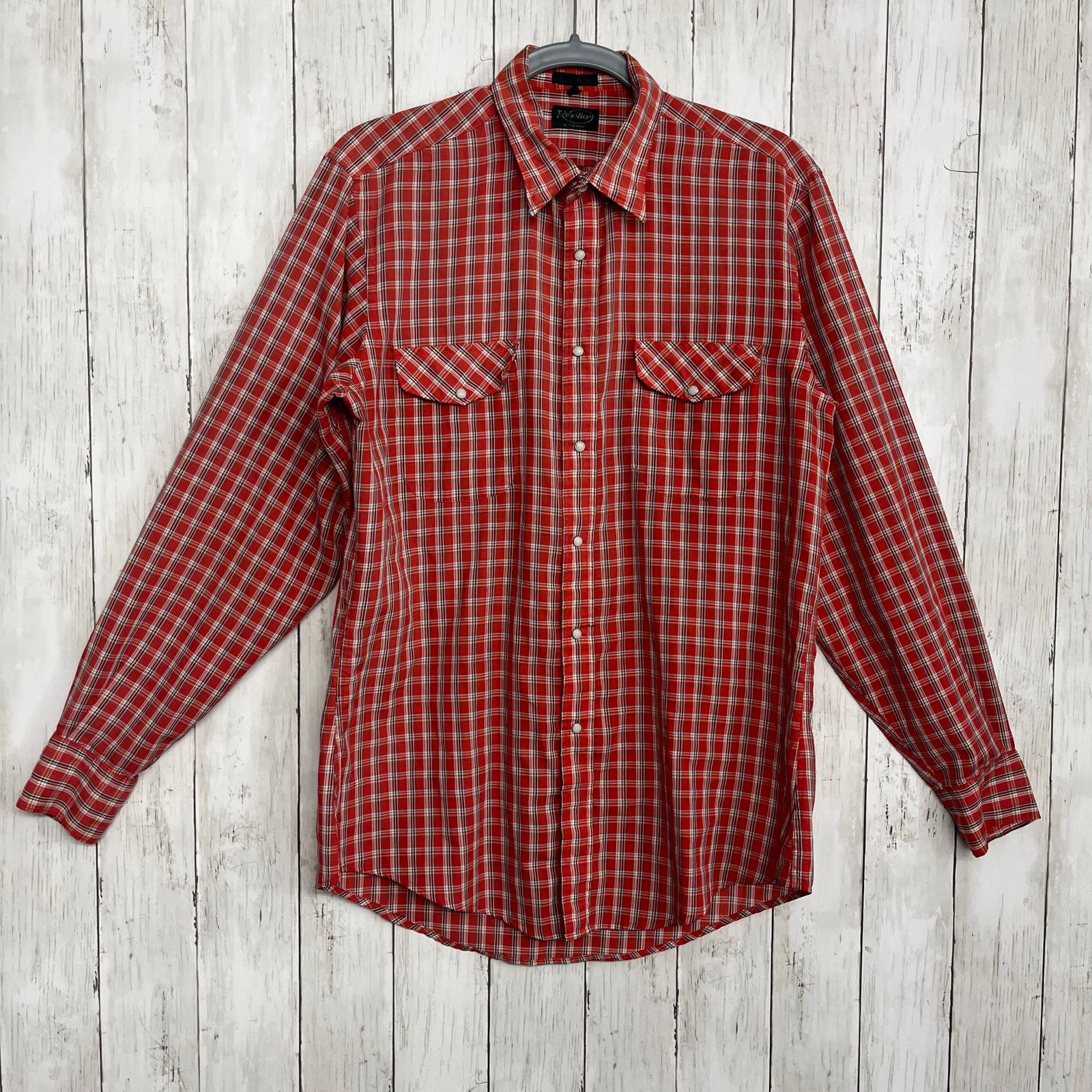 Vintage Vintage Resilio Sportswear Plaid Button Down Shirt Size US M / EU 48-50 / 2 - 1 Thumbnail