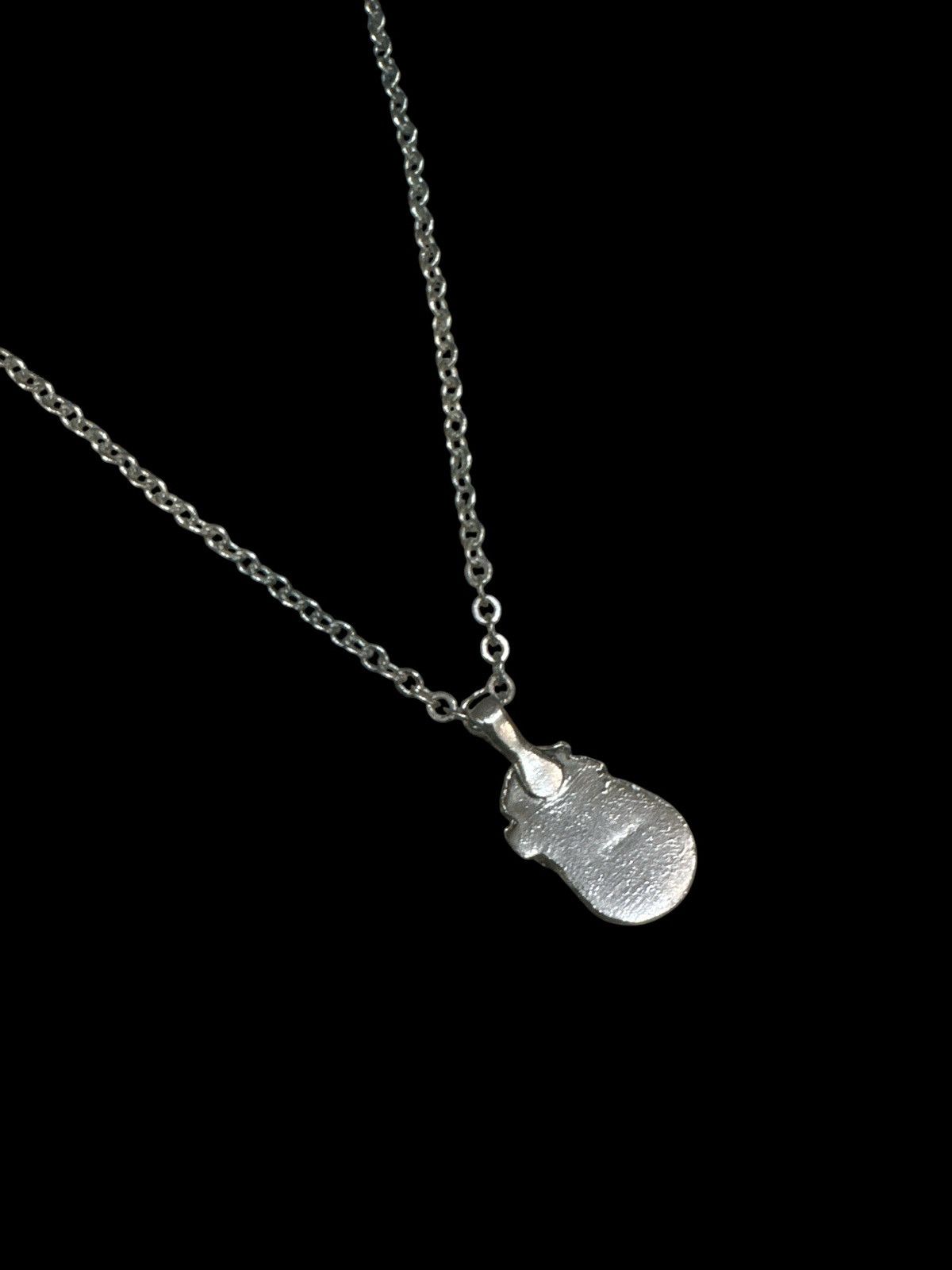 Japanese Brand × Sterling Silver × Vintage TURQUOISE PENDANT STERLING SILVER NECKLACE Size ONE SIZE - 2 Thumbnail