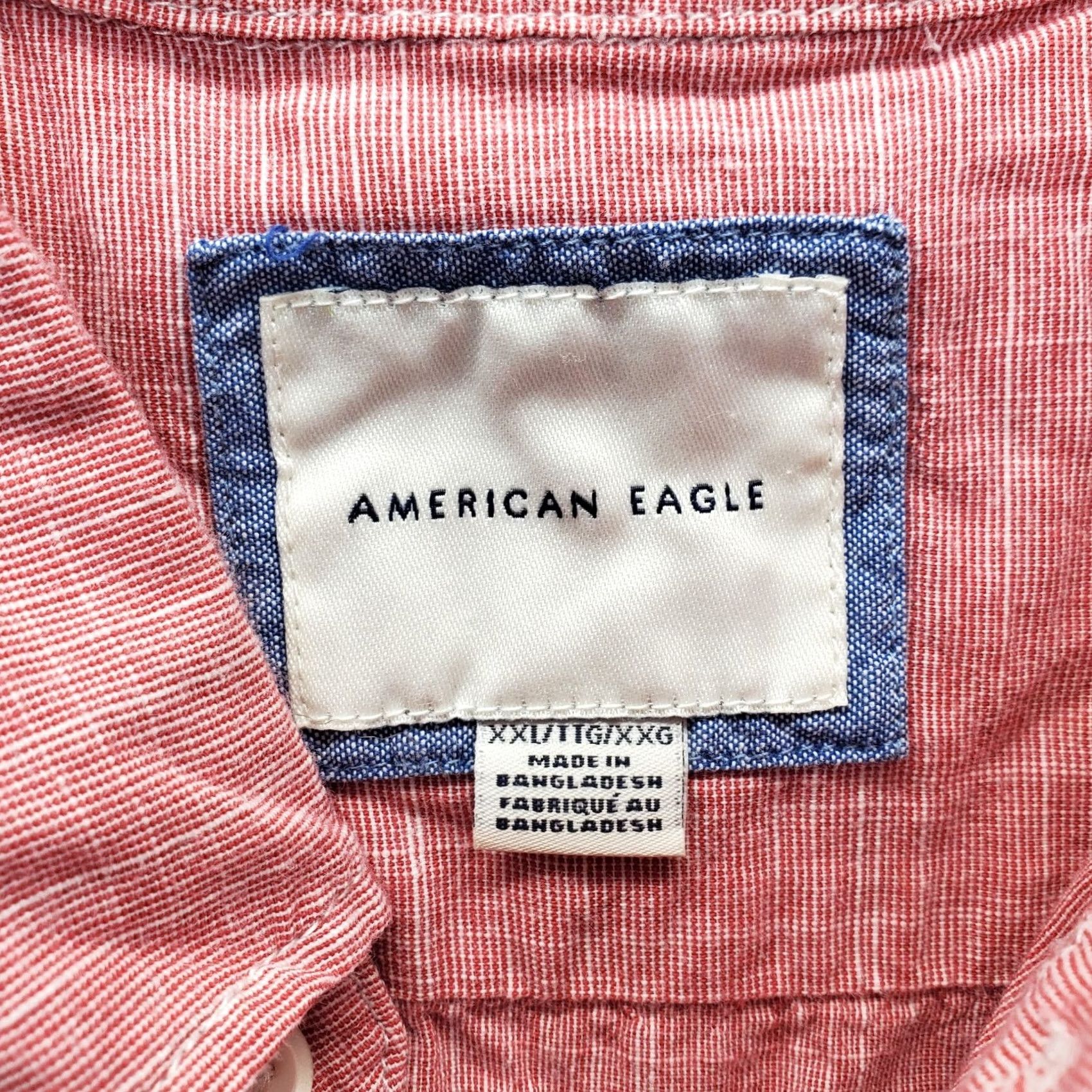 American Eagle Outfitters American Eagle Outfitters Chambray Shirt Mens XXL Multi Chest Pocket Button Down Size US XXL / EU 58 / 5 - 5 Thumbnail