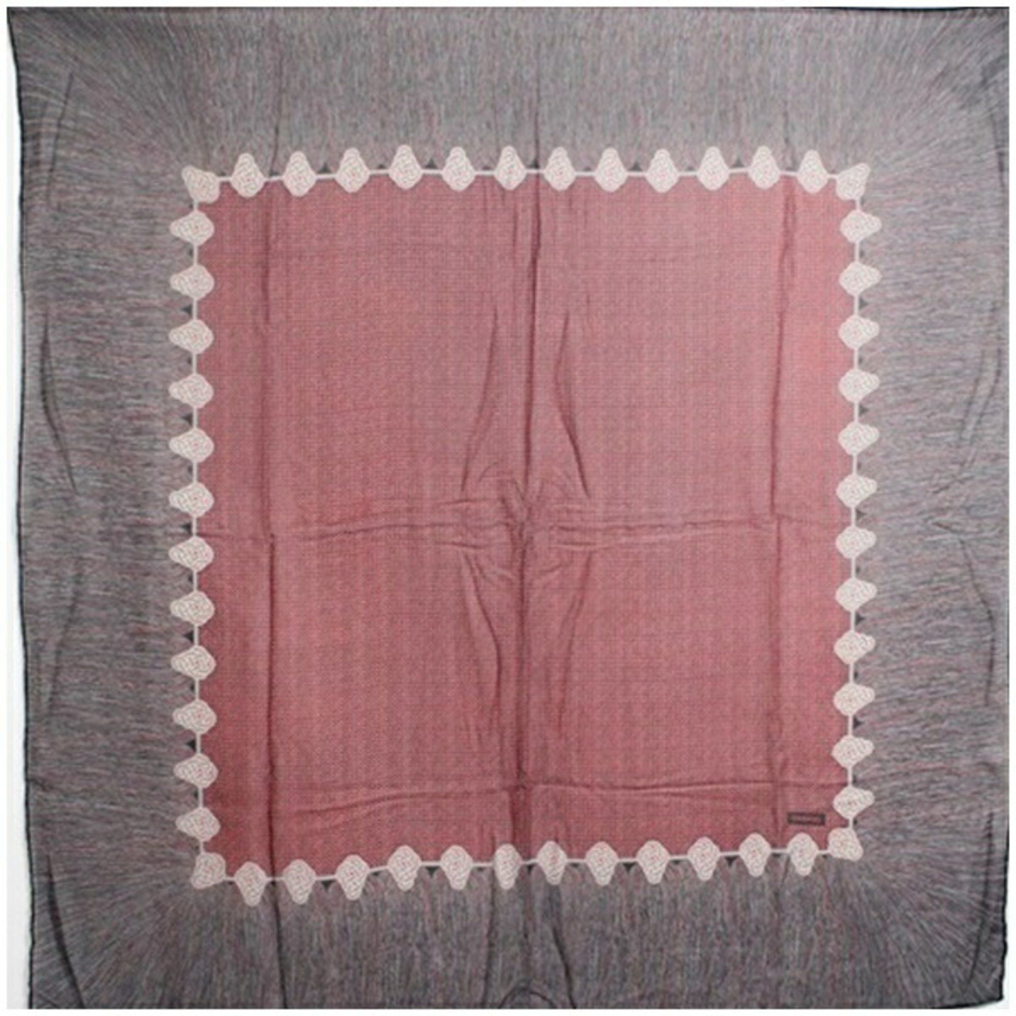 Chanel Chanel Large Scarf/Muffler in Red and Multicolor for Women Size ONE SIZE - 1 Thumbnail