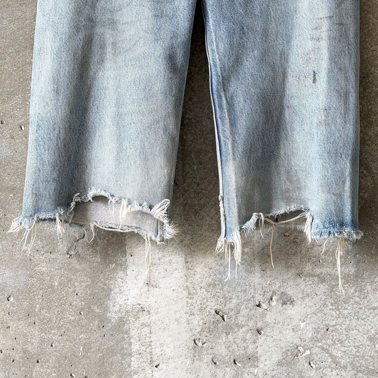 Carhartt Vintage THRASHED Carhartt Double Knee Denim Carpenter Pants Size US 34 / EU 50 - 5 Thumbnail