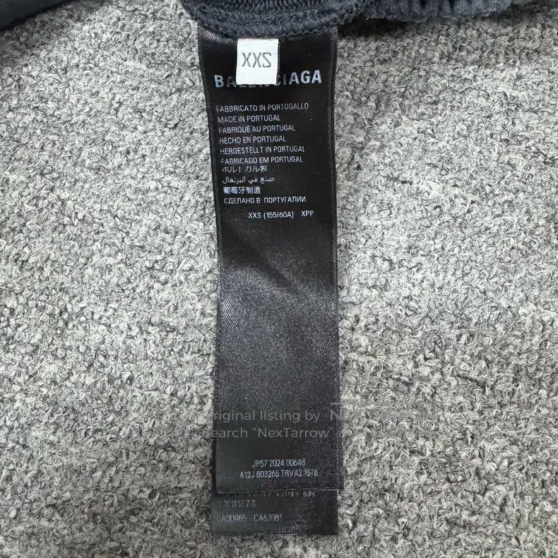 Balenciaga Balenciaga size XXS Black Faded Washed Lettering Print Dest Size US 26 / EU 42 - 7 Thumbnail