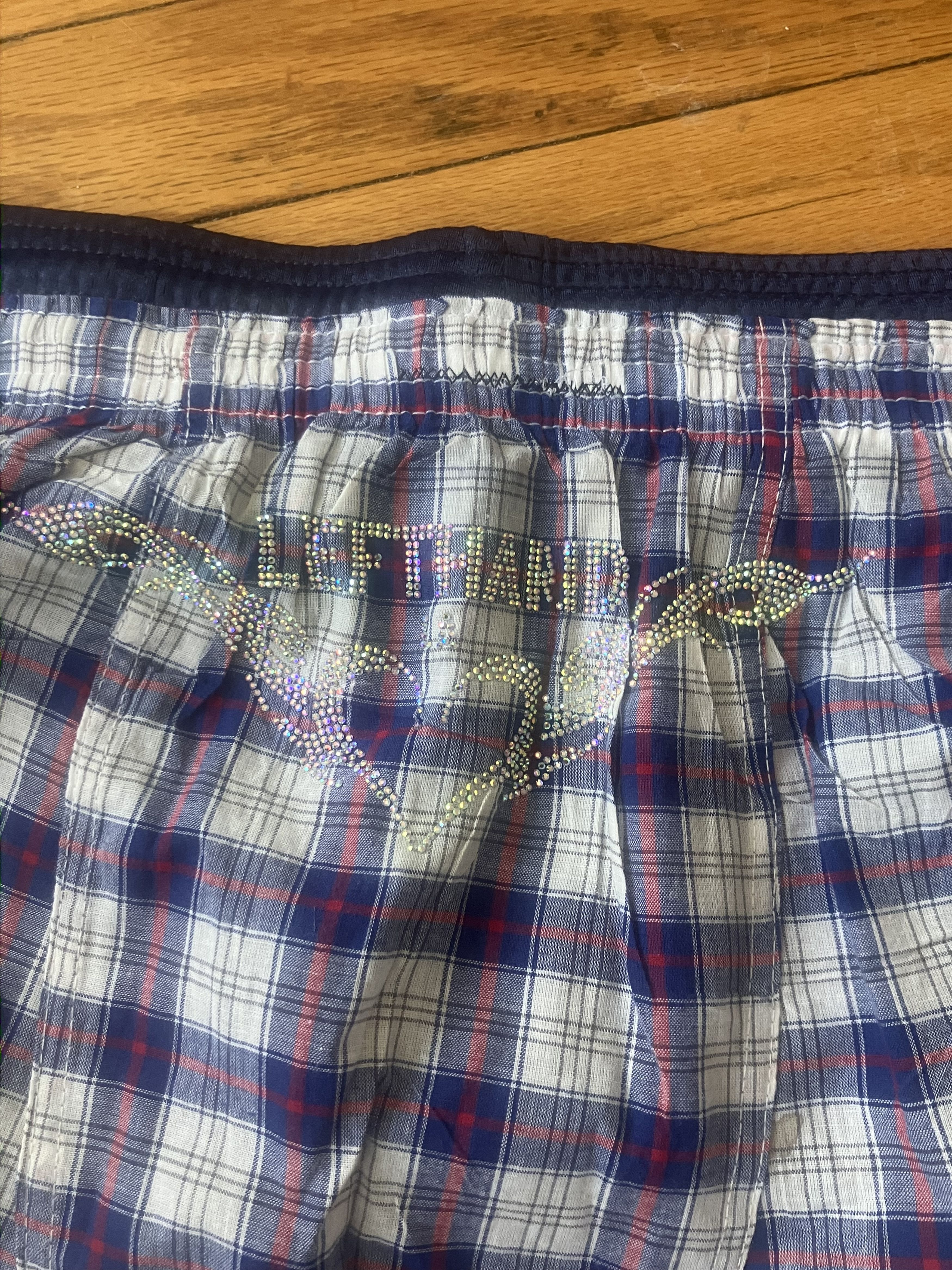 Handmade ~~ORIGINAL Lefthand LA Hooker Shorts SKATER SAFETY PIN ~~~ Size US 32 / EU 48 - 2 Thumbnail
