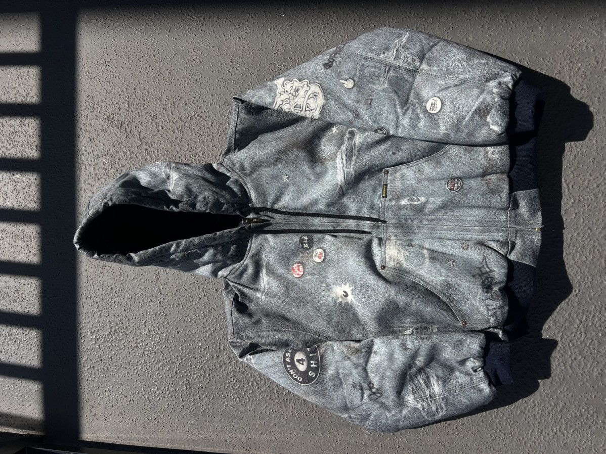 Supreme Supreme HJR Trompe L'oeil Hooded Work Jacket | Grailed