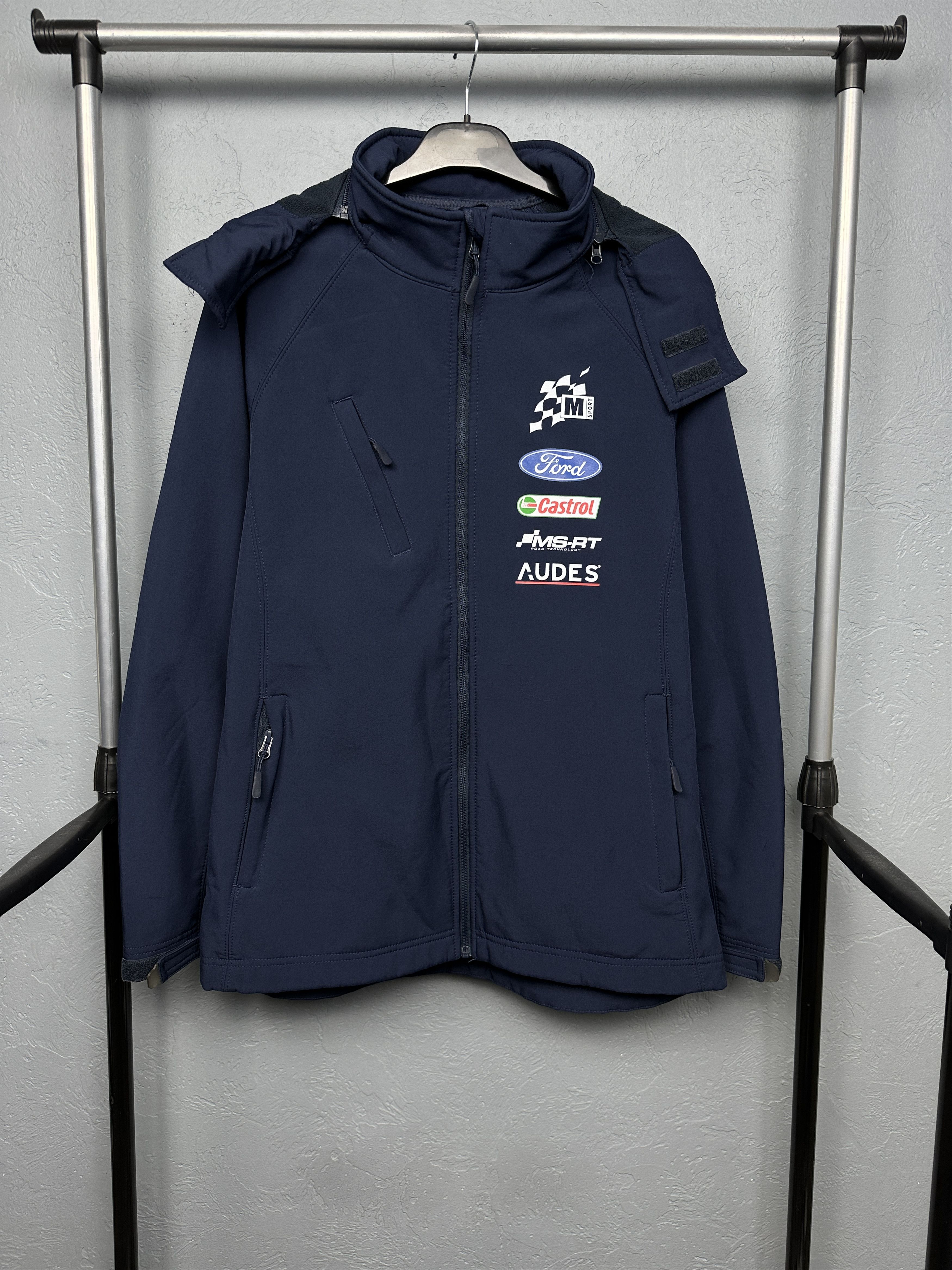 Ford Ford Racing Team Mens Workwear Softshell Jacket Size US XL / EU 56 / 4 - 1 Thumbnail