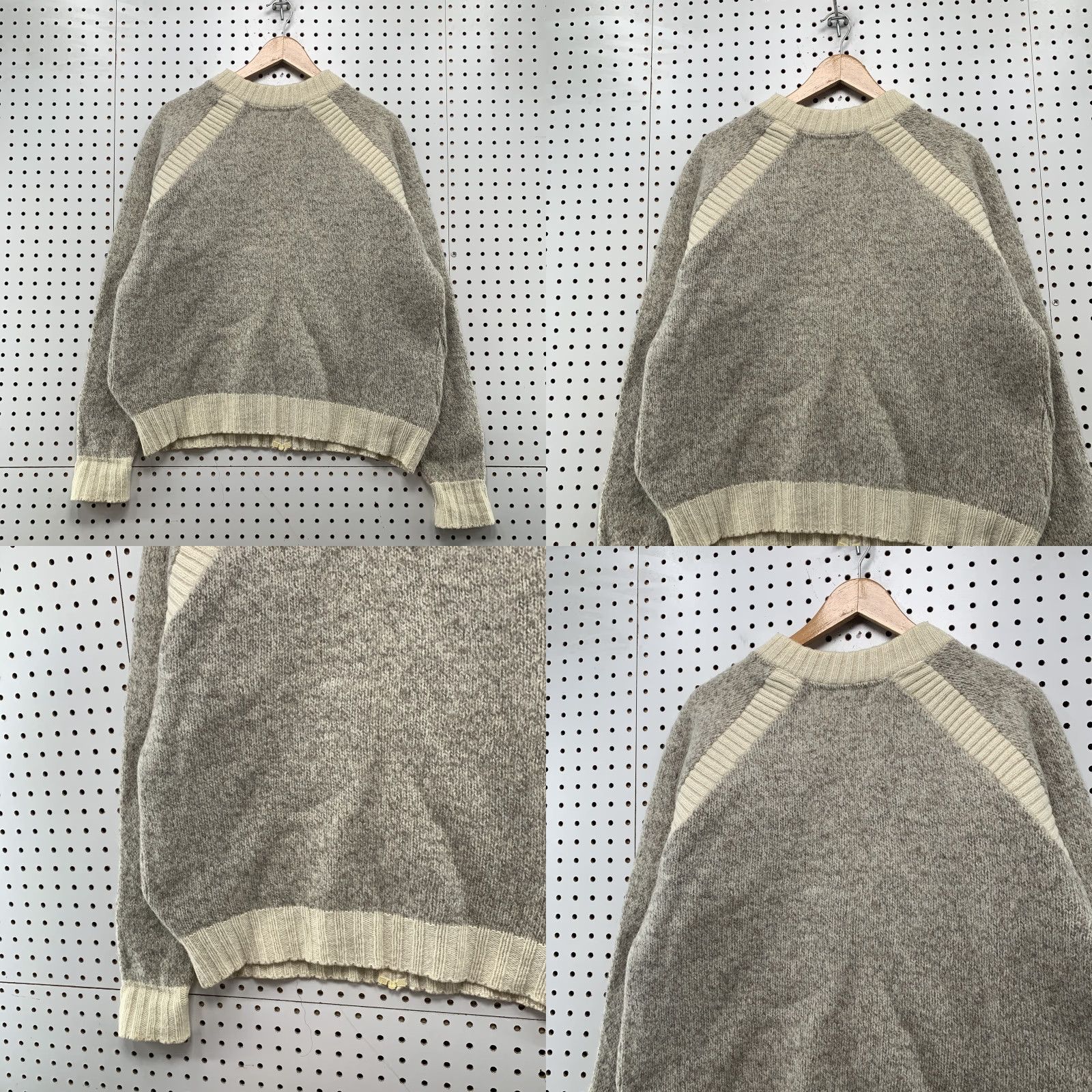 Vintage VINTAGE Winona Knits Sweater Shirt Womens Beige XL Long Sleeve Knit Made USA Pullover Winter 90s Mens Womens Size XL / US 12-14 / IT 48-50 - 8 Thumbnail