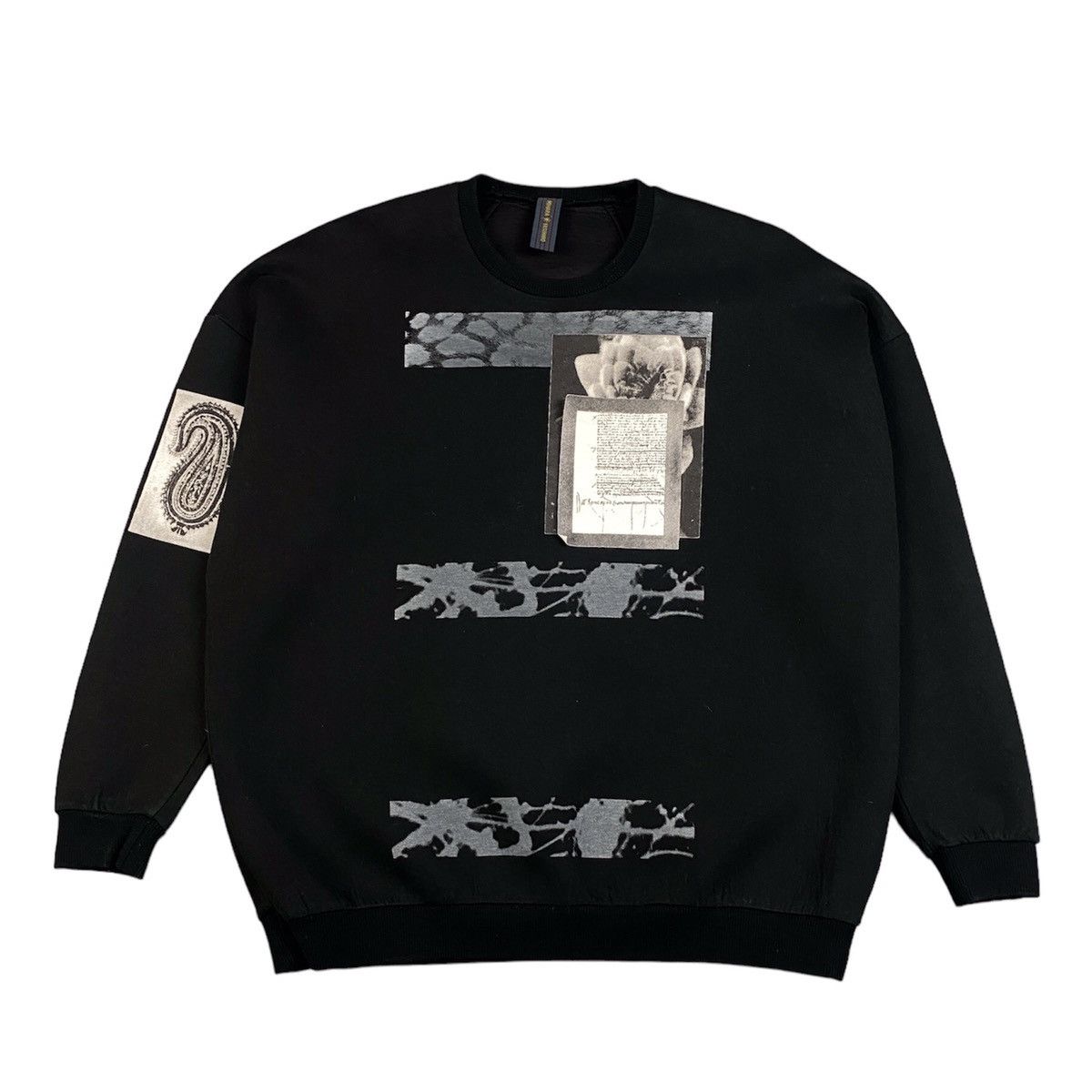 Maison MIHARA YASUHIRO Miharayasuhiro Graphic Patch Sweater Size US S / EU 44-46 / 1 - 1 Thumbnail