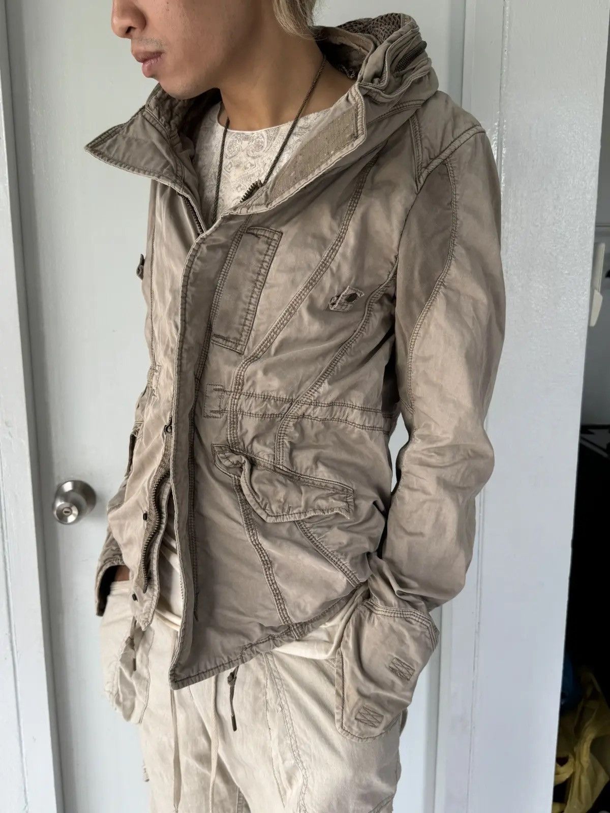 GOA 2000s GOA Cyber Bono Hooded Jacket Size US S / EU 44-46 / 1 - 2 Thumbnail