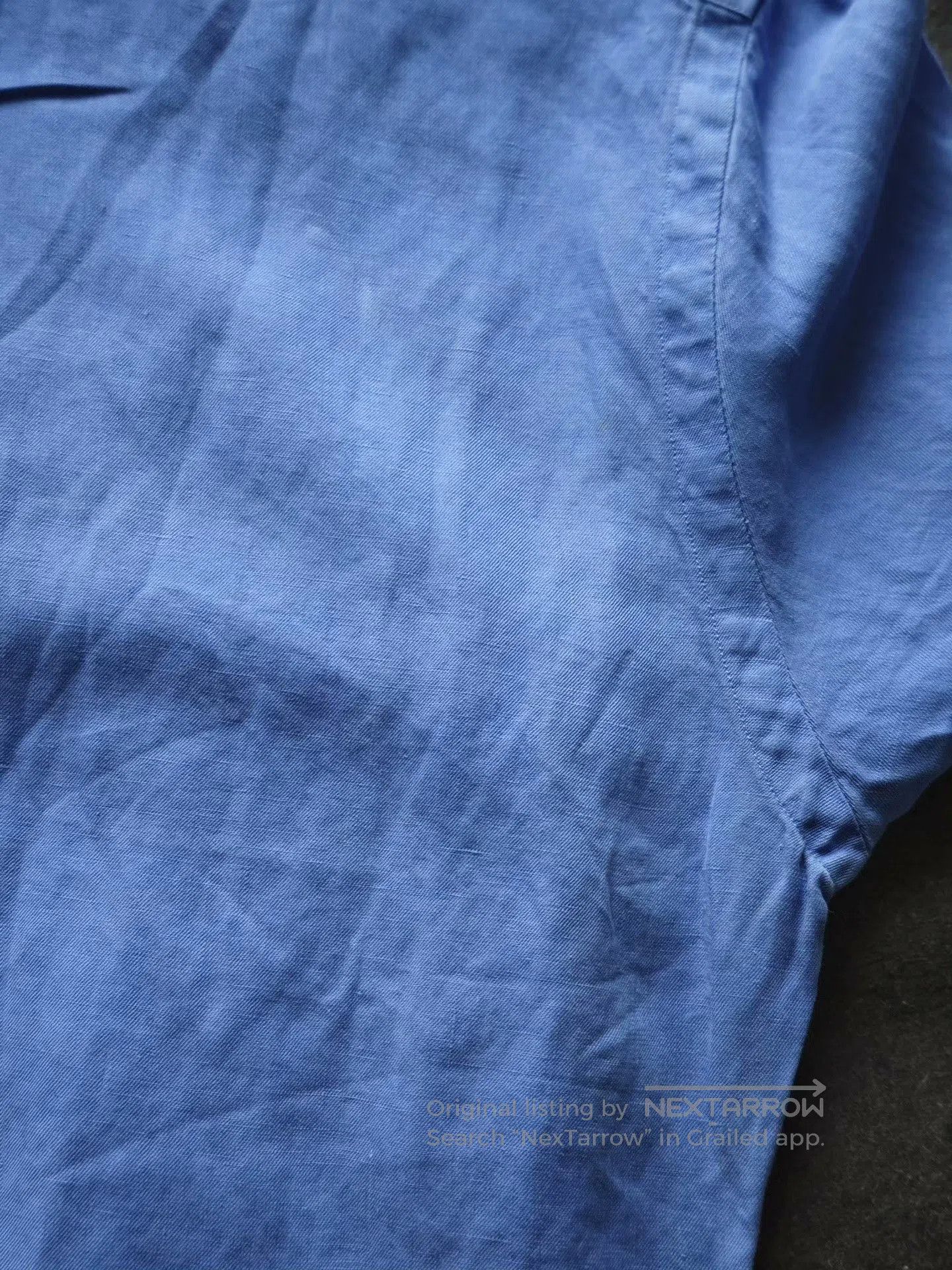 Polo Ralph Lauren Polo Ralph Lauren Blue Cuban Collar Shirt. Size US M / EU 48-50 / 2 - 9 Thumbnail