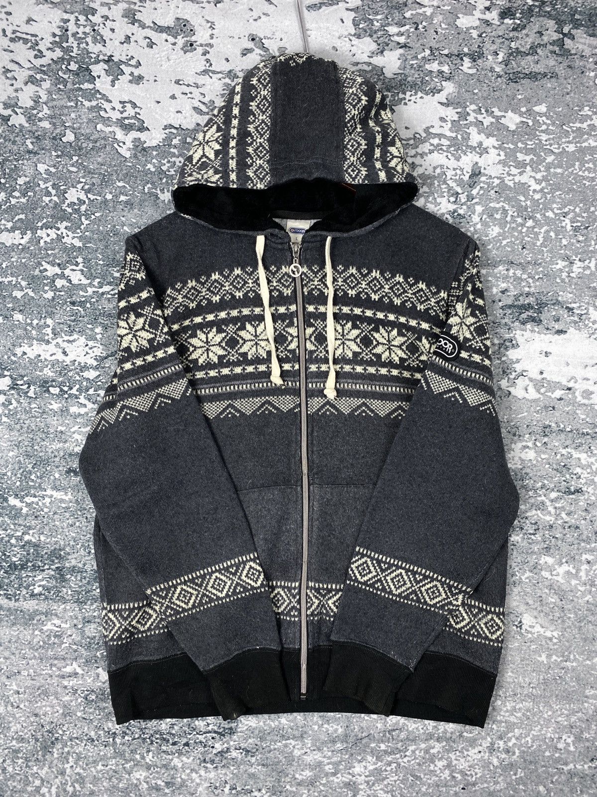 Other Vintage Outdoor Product Native Navajo Zip Up Hoodies Size US L / EU 52-54 / 3 - 5 Thumbnail