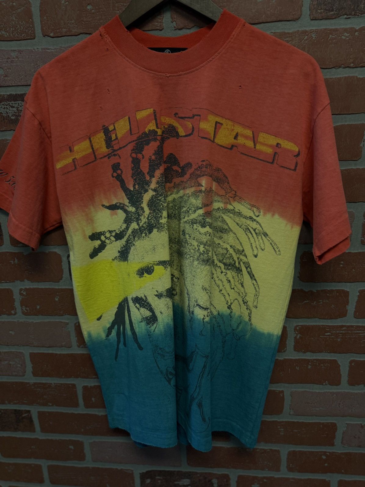 HELLSTAR Hellstar Rasta Tee Shirt Short Sleeve Colorful Size XS Size US XS / EU 42 / 0 - 3 Thumbnail