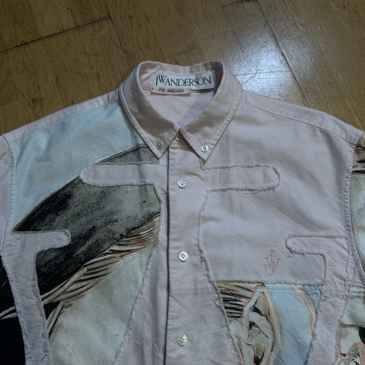 JW Anderson Printed JWA Logo Appliqué Shirt Size US M / EU 48-50 / 2 - 4 Thumbnail