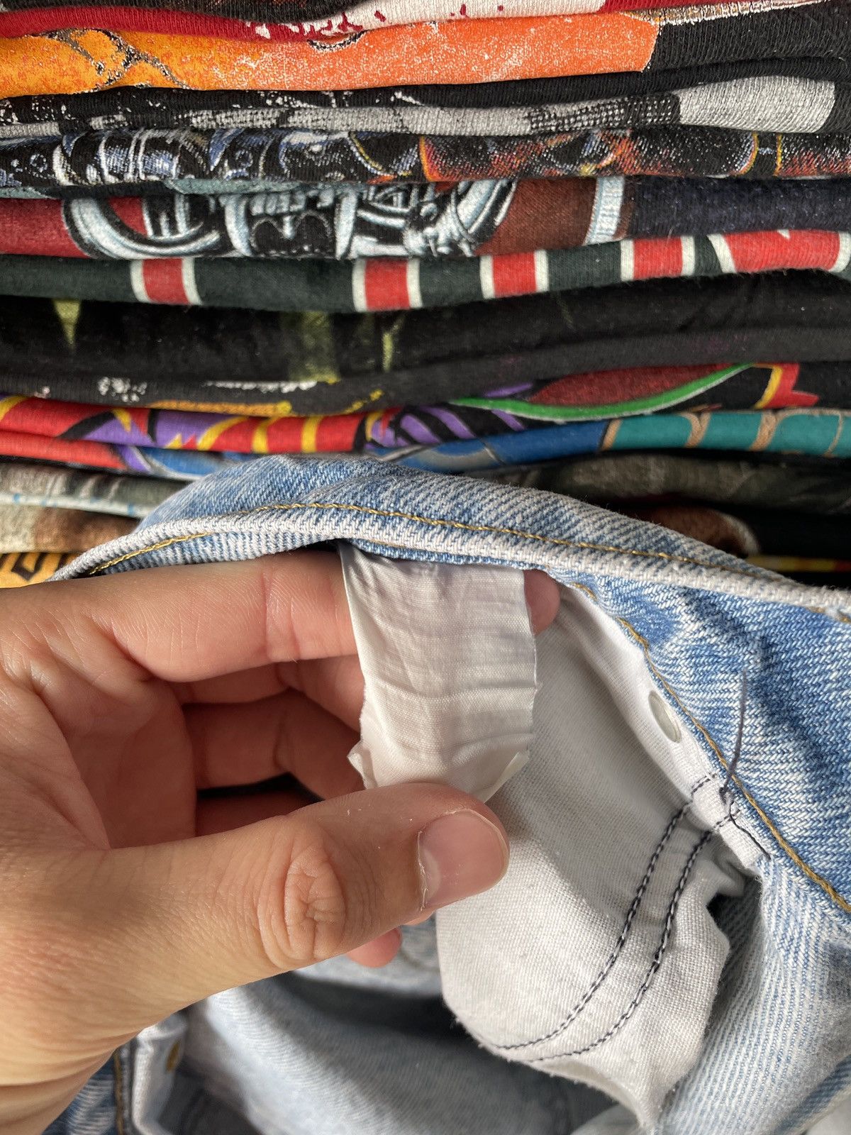 Carhartt Carhartt Vintage Baggy Jeans 90s Wide Avant Garde Japan Y2K Size US 36 / EU 52 - 13 Thumbnail