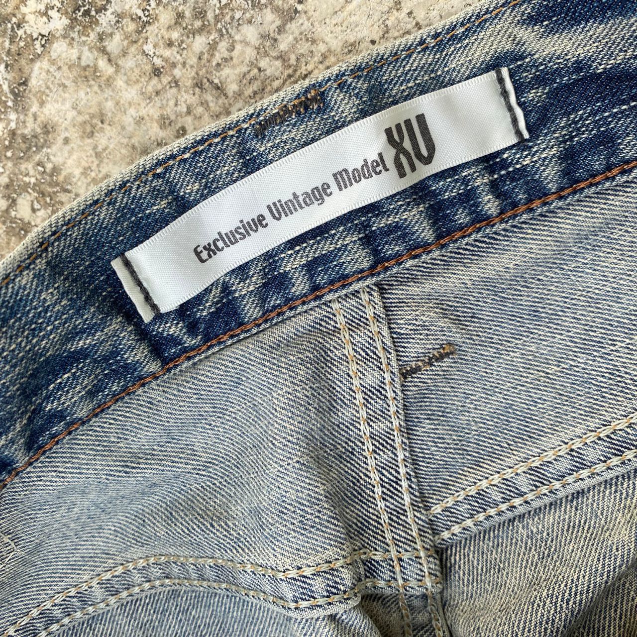 Edwin Vintage Exclusive Model XU Edwin Patchwork Denim Size US 31 - 18 Thumbnail