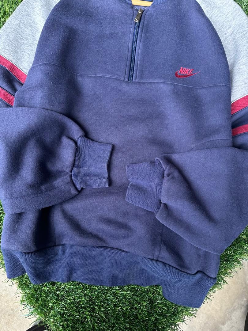 Vintage VINTAGE NIKE HALFZIPPER Size US L / EU 52-54 / 3 - 4 Thumbnail