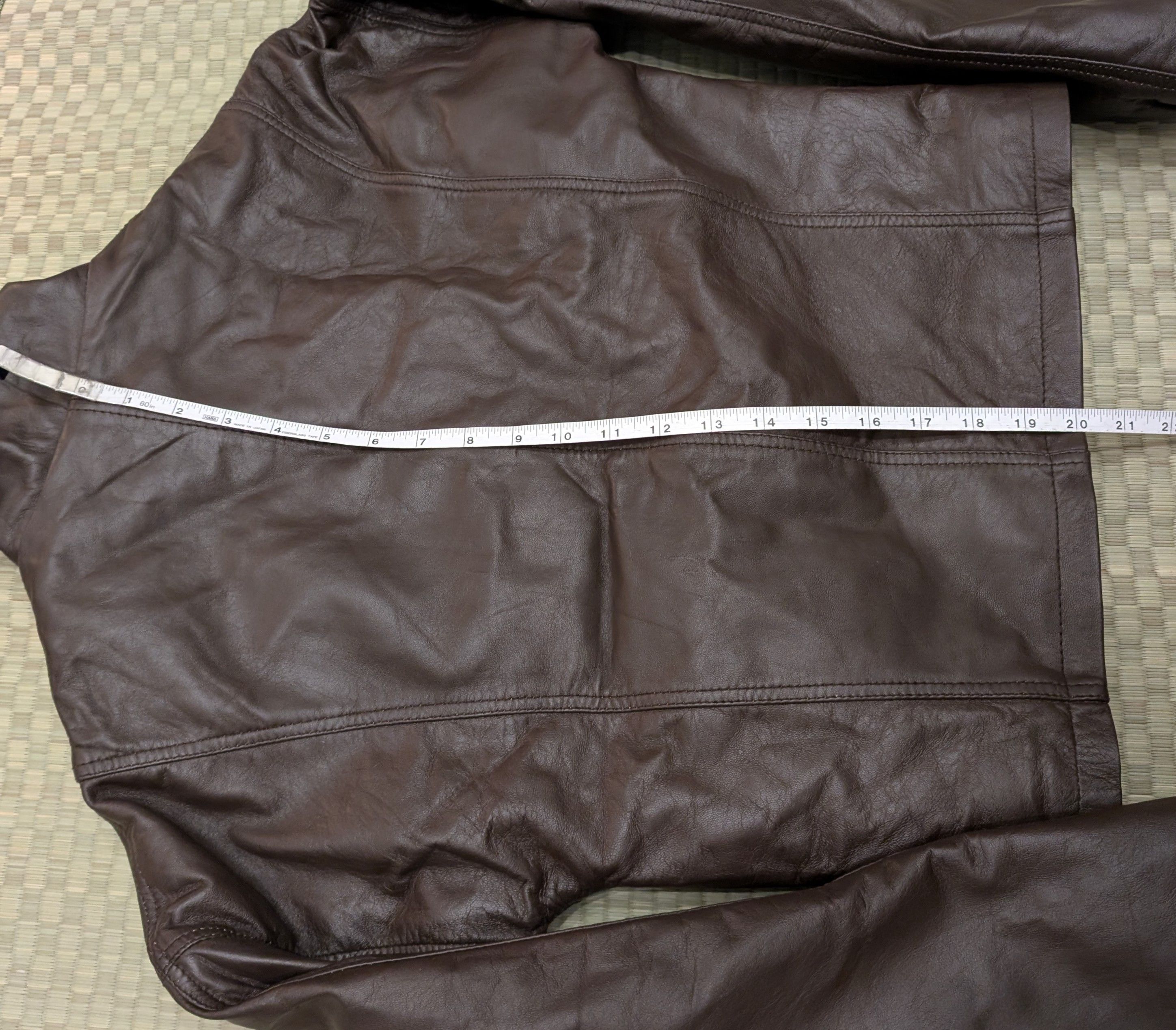 Other In My Element Cropped Brown Leather Jacket Handmade in UK Size S / US 4 / IT 40 - 5 Thumbnail