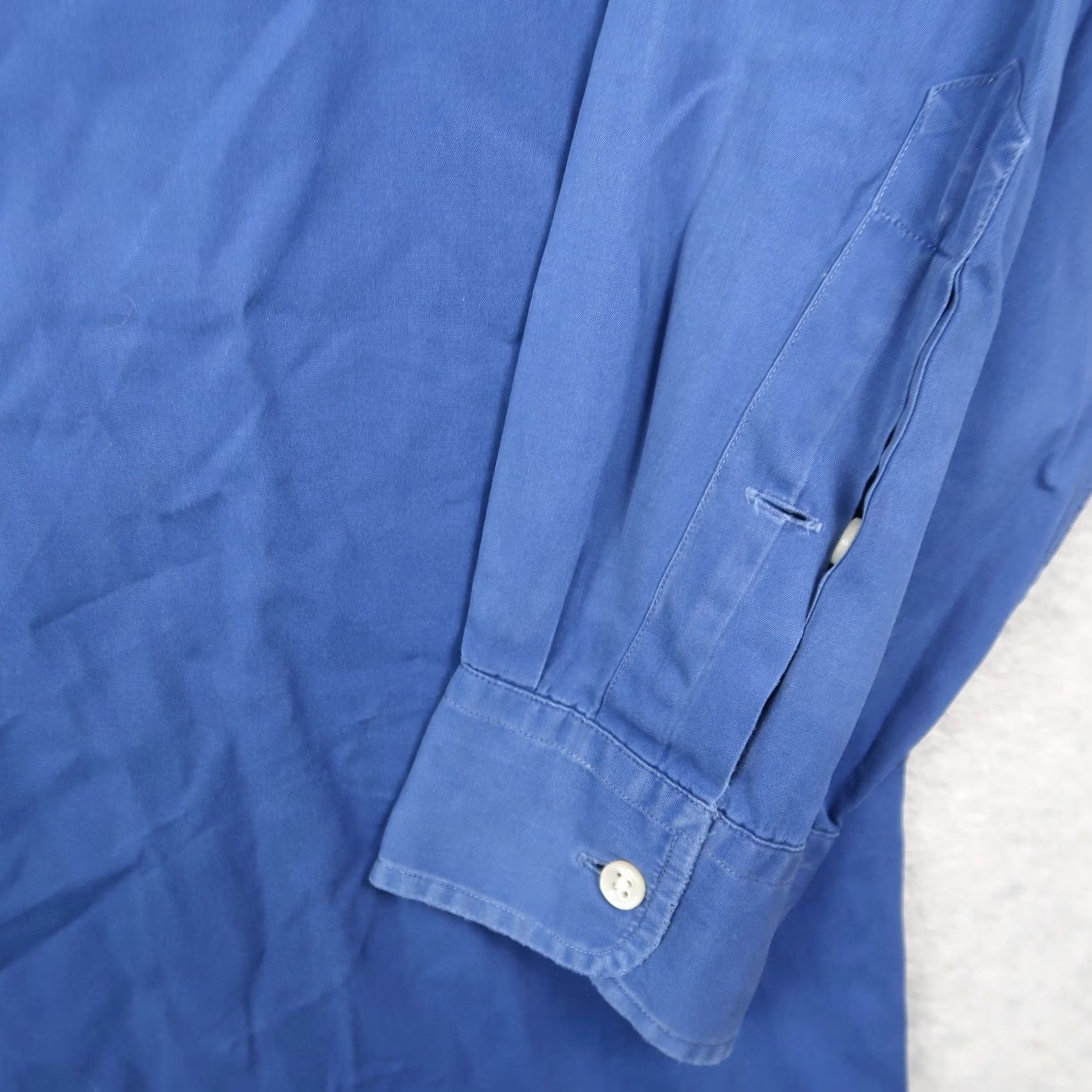 Polo Ralph Lauren VINTAGE Polo Ralph Lauren Blake Shirt Mens XL Blue Button-Down Logo Shirt Size US XL / EU 56 / 4 - 5 Thumbnail