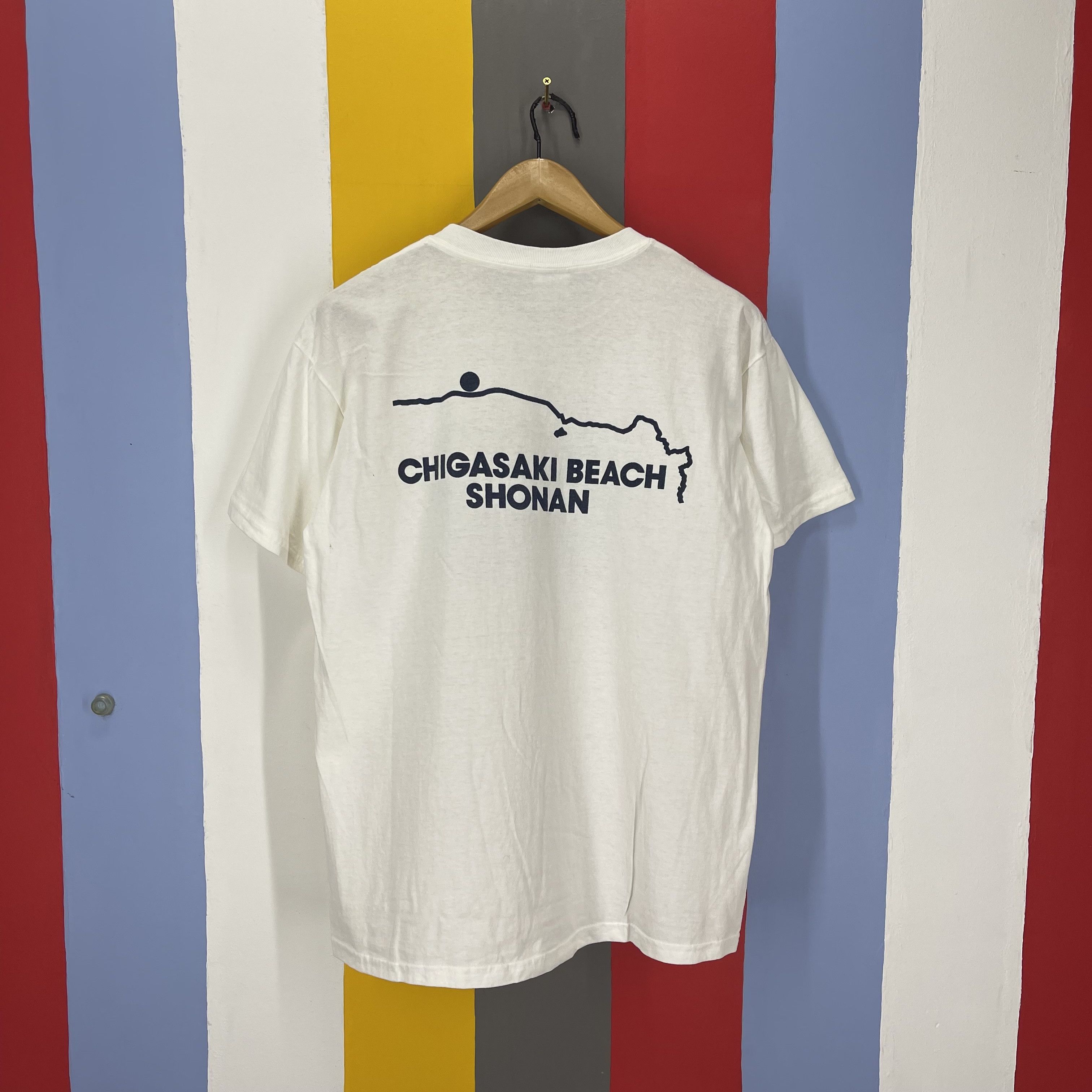 Anvil Vintage CHIGASAKI CITY by ANVIL Crew Neck T Shirt #1741/07 Size US L / EU 52-54 / 3 - 6 Thumbnail