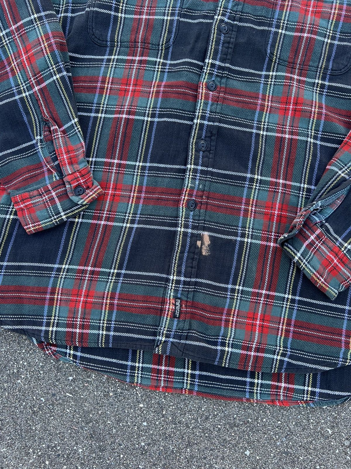 Polo Ralph Lauren × Vintage Vintage Polo Sport Polo Ralph Lauren cotton flannel shirt Size US L / EU 52-54 / 3 - 5 Thumbnail