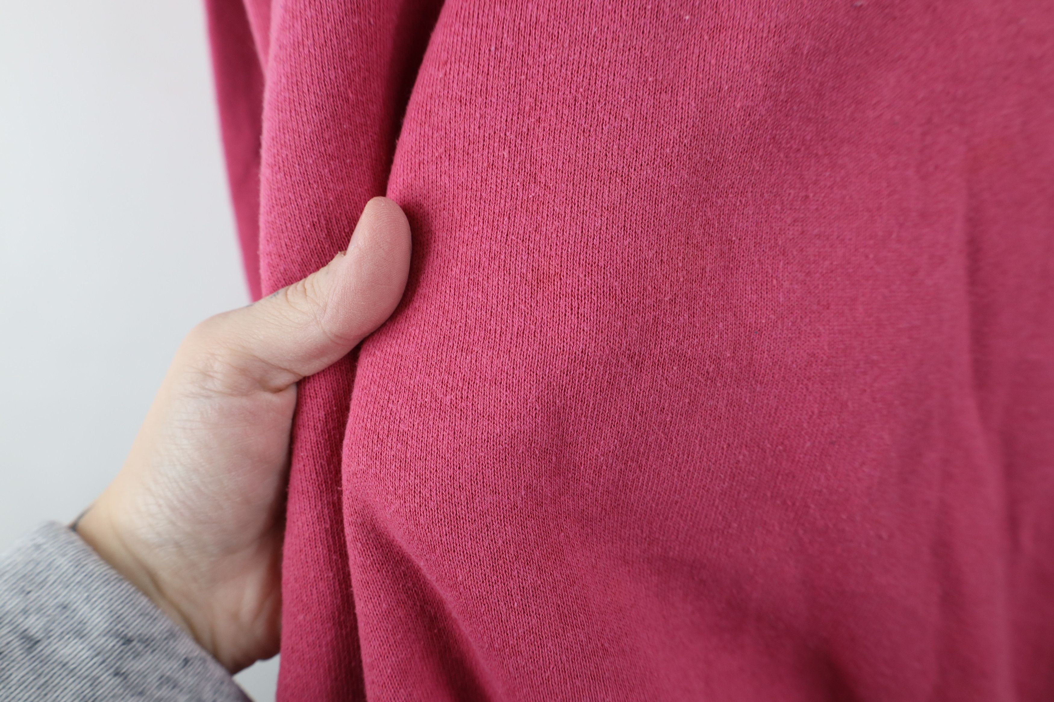Vintage Vintage 90s Streetwear Crewneck Sweatshirt Pink USA Size XL / US 12-14 / IT 48-50 - 5 Thumbnail