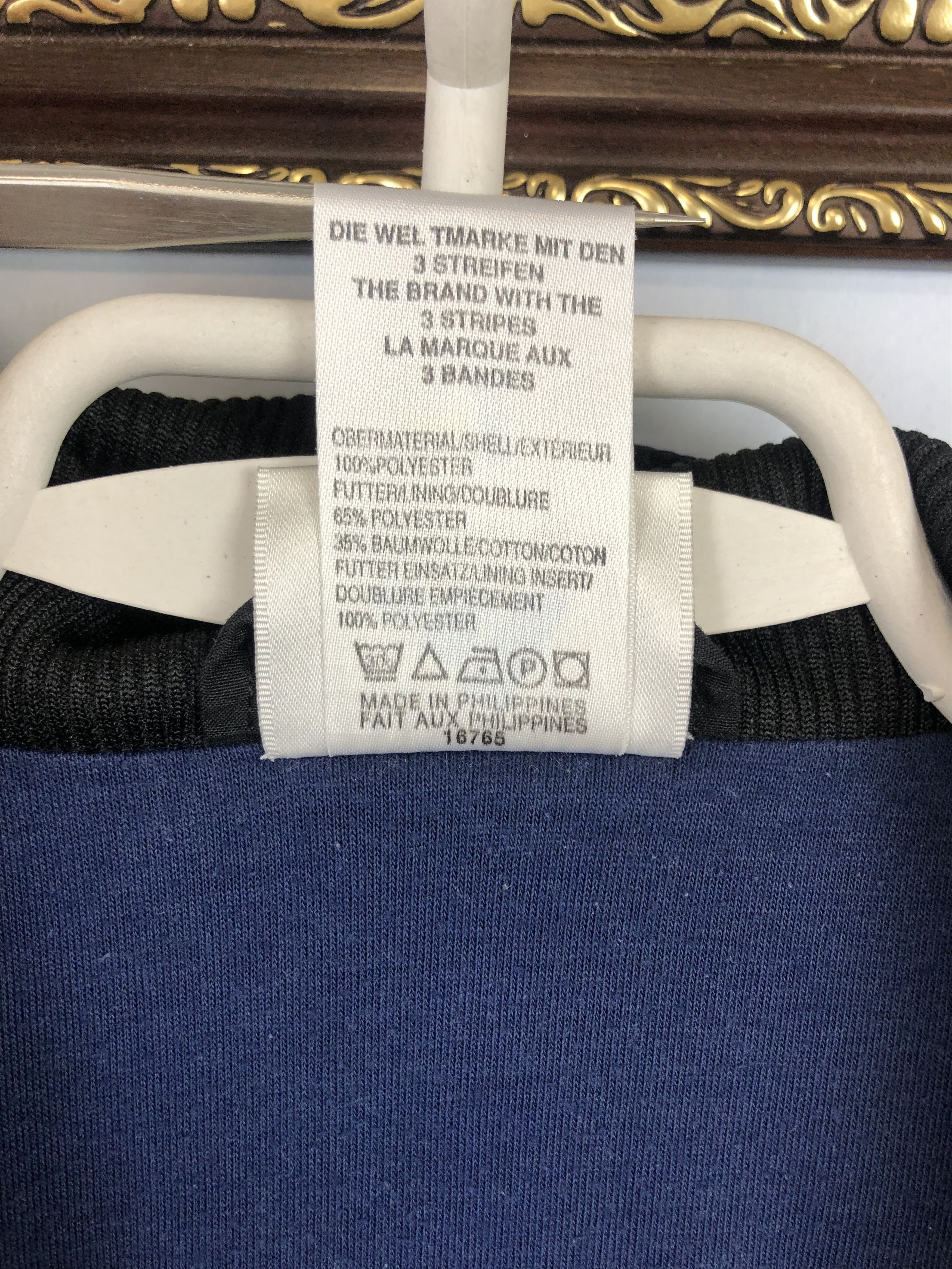 Adidas × Vintage Vintage Adidas Sweatshirt Big Logo Jacket Rare Hype Size US L / EU 52-54 / 3 - 10 Thumbnail