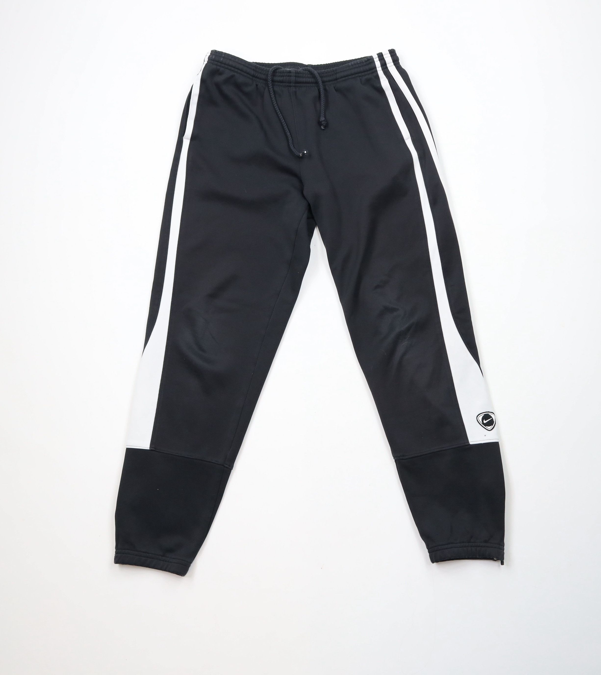 Nike × Vintage Vintage 90s Y2K Nike Total 90 Tapered Leg Soccer Sweatpants Size US 32 / EU 48 - 1 Thumbnail