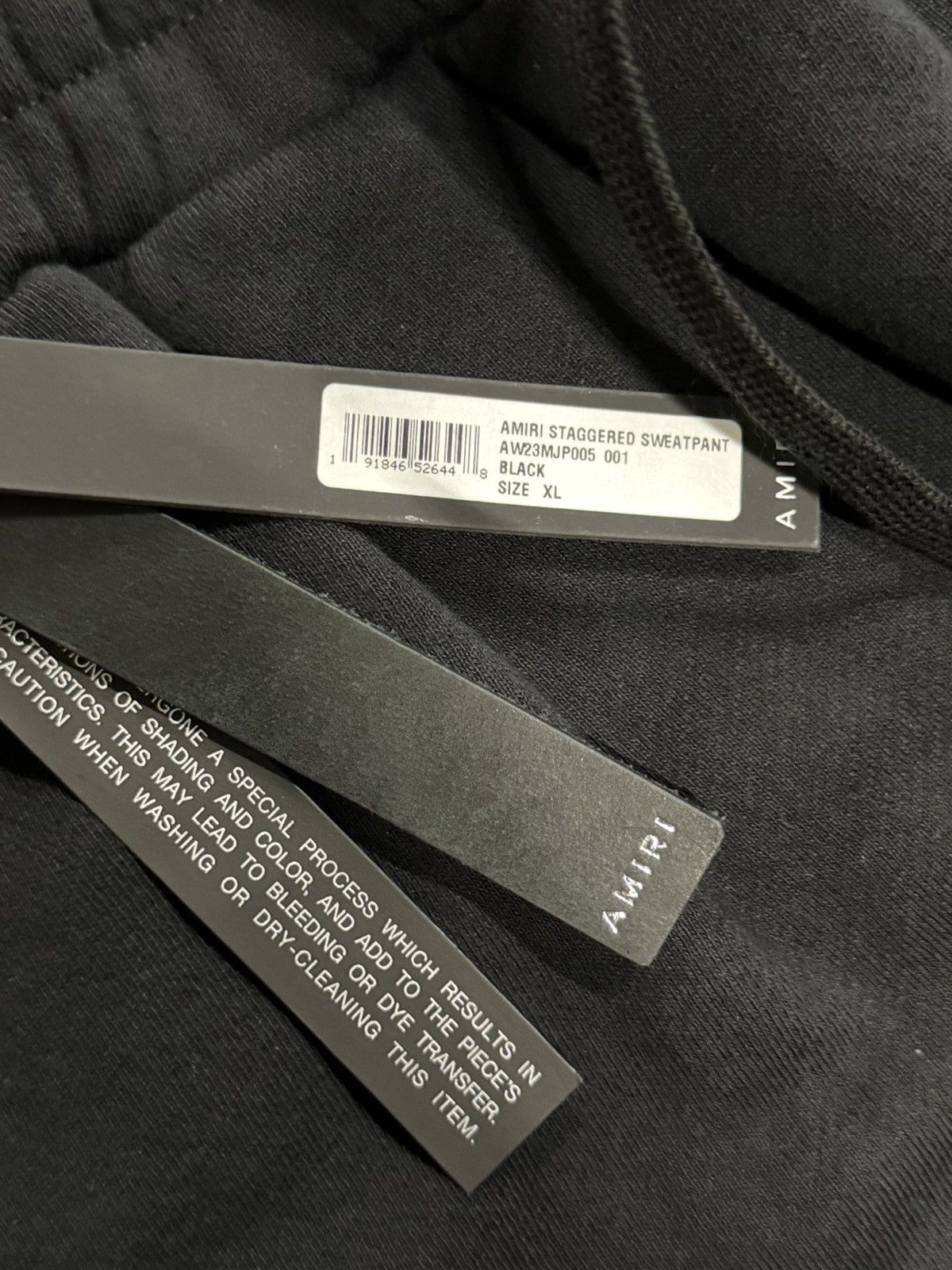 Amiri Amiri Staggered Sweatpants - Size XL Size US 36 / EU 52 - 6 Thumbnail