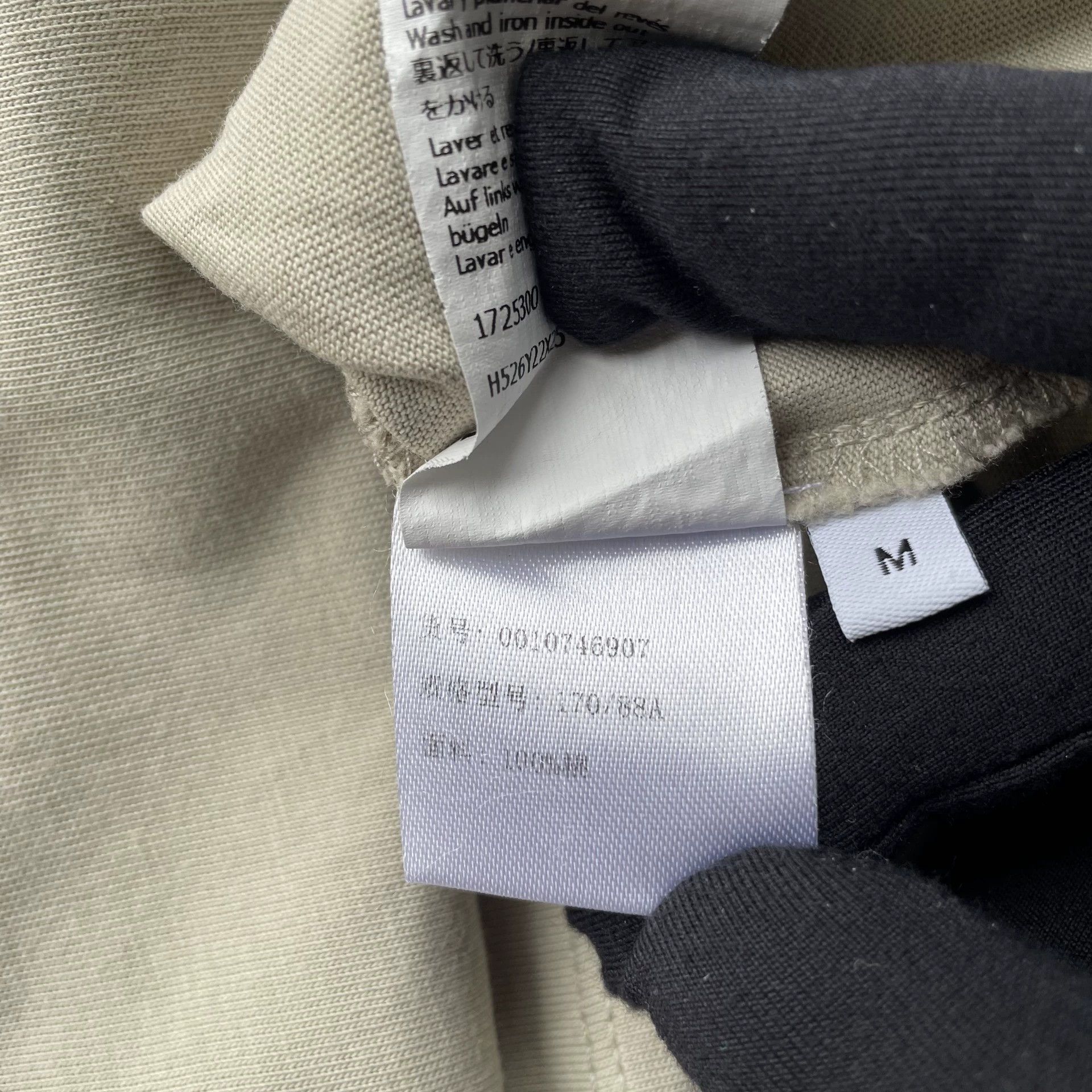 Loewe LOEWE Embroidered Logo Fake Pocket Tee Gray/White M 99 New Size M / US 6-8 / IT 42-44 - 7 Thumbnail