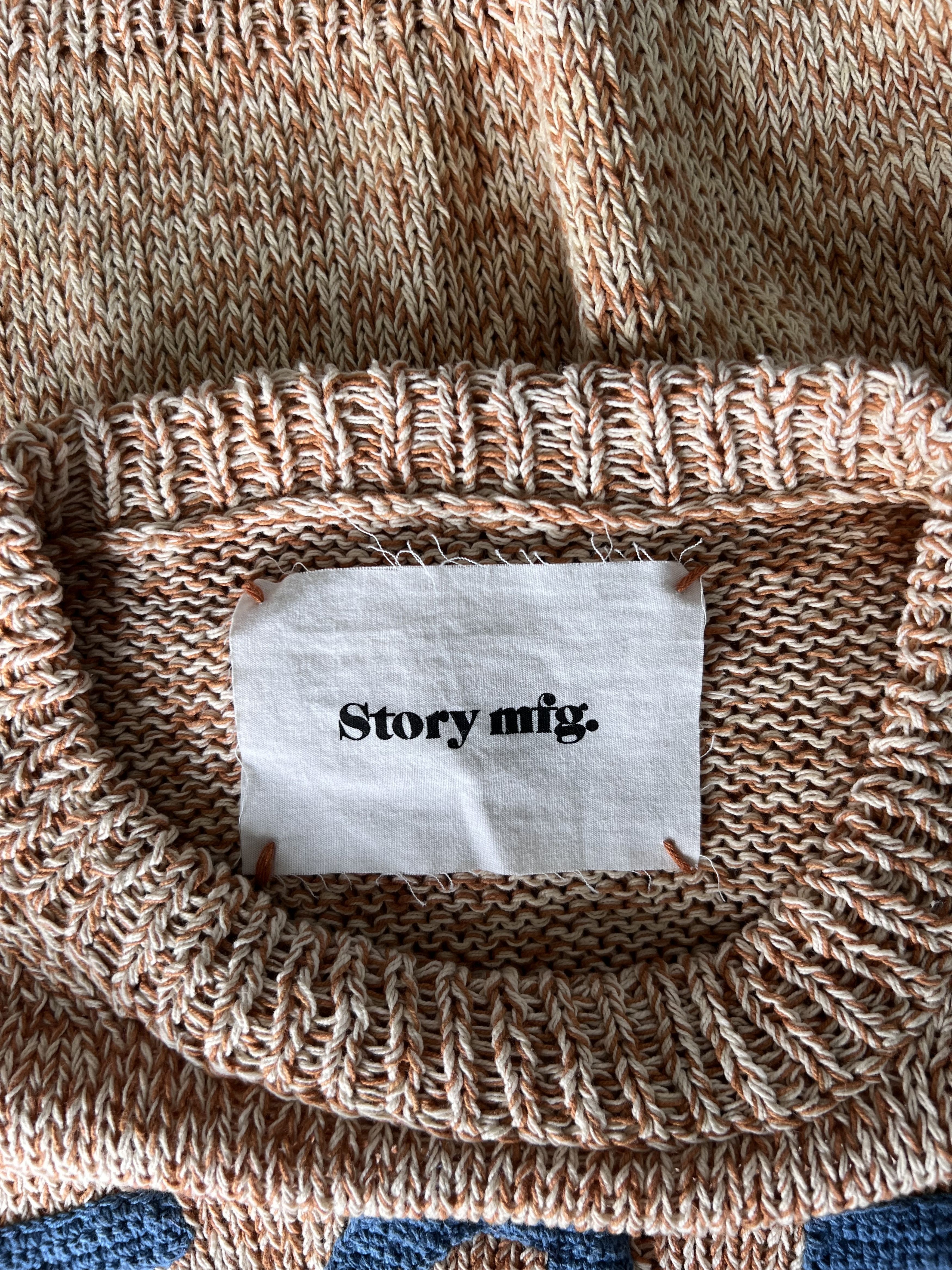 Story Mfg. Story Mfg. Spinning Sweater in Yellow Size US M / EU 48-50 / 2 - 5 Thumbnail