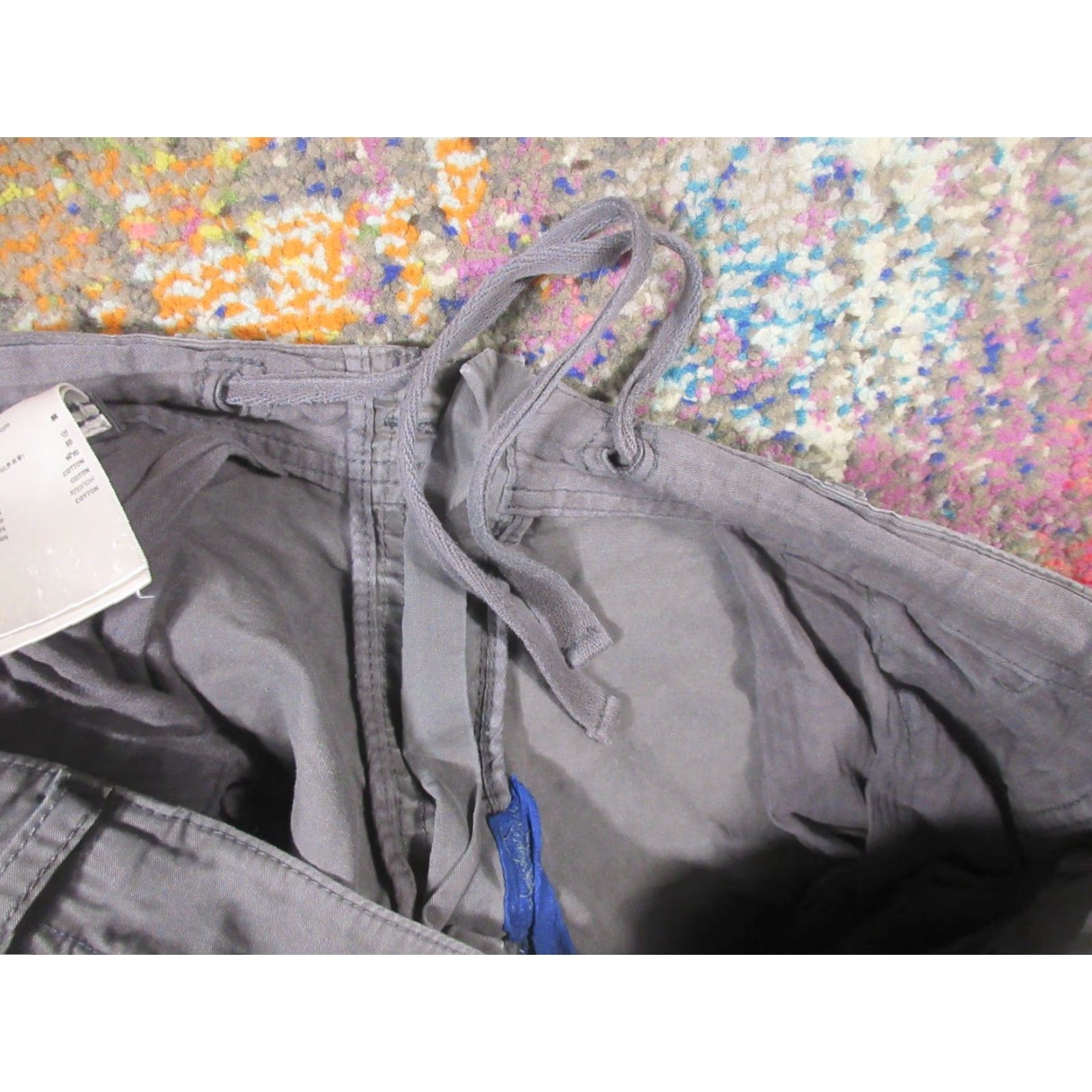 Uniqlo Uniqlo Pants Mens 34 Gray Cargo Parachute Utility Gorp Hiking Distressed Size US 34 / EU 50 - 5 Thumbnail