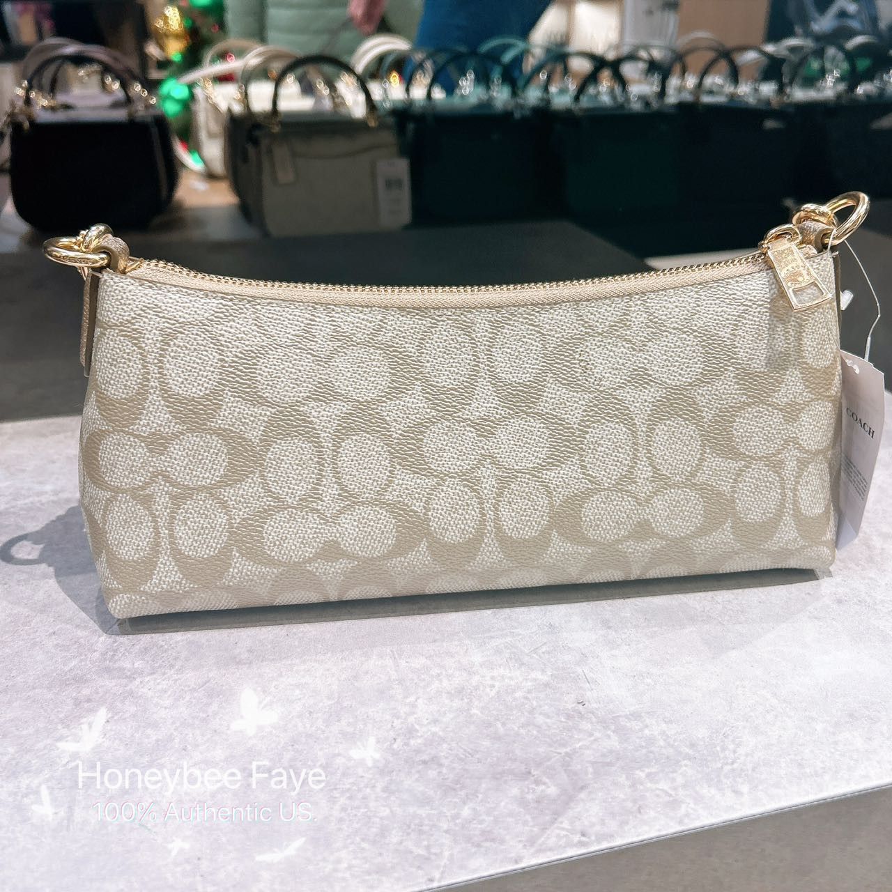Coach Charlotte Shoulder Bag In Signature Canvas CX580 Size ONE SIZE - 3 Thumbnail