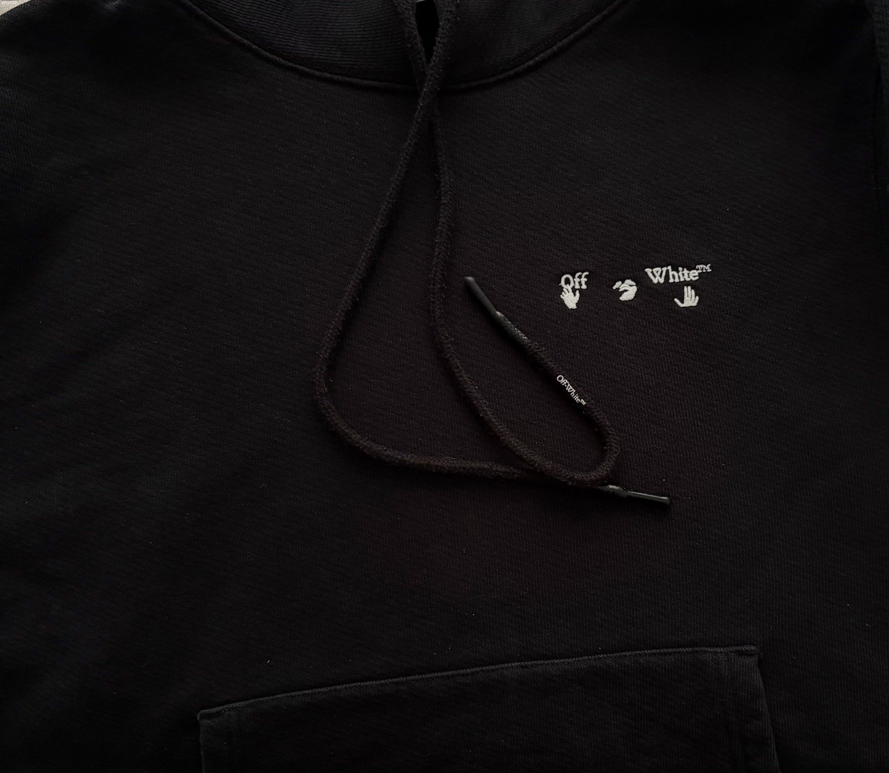Off-White Black vcotton Off-White hoody Size US XS / EU 42 / 0 - 2 Thumbnail