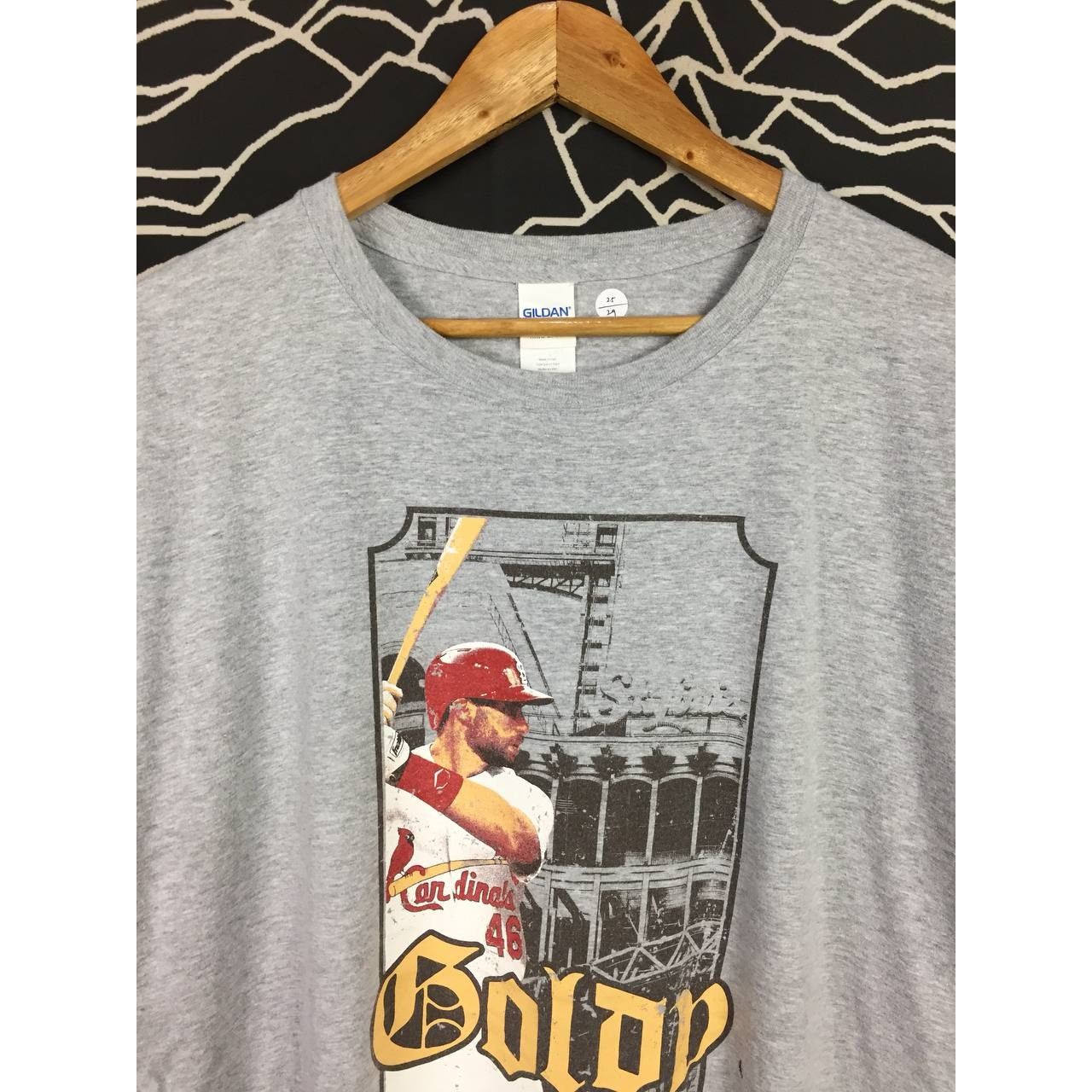 Gildan × MLB St. Louis Cardinals MLB Paul Goldschmidt Goldy Baseball Tee Size US XL / EU 56 / 4 - 3 Thumbnail