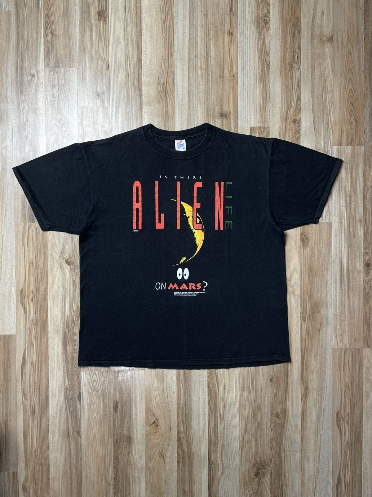 Vintage × Warner Bros Marvin The Martian Looney Tunes Alien Vintage 1992 Tee Size US XL / EU 56 / 4 - 1 Thumbnail