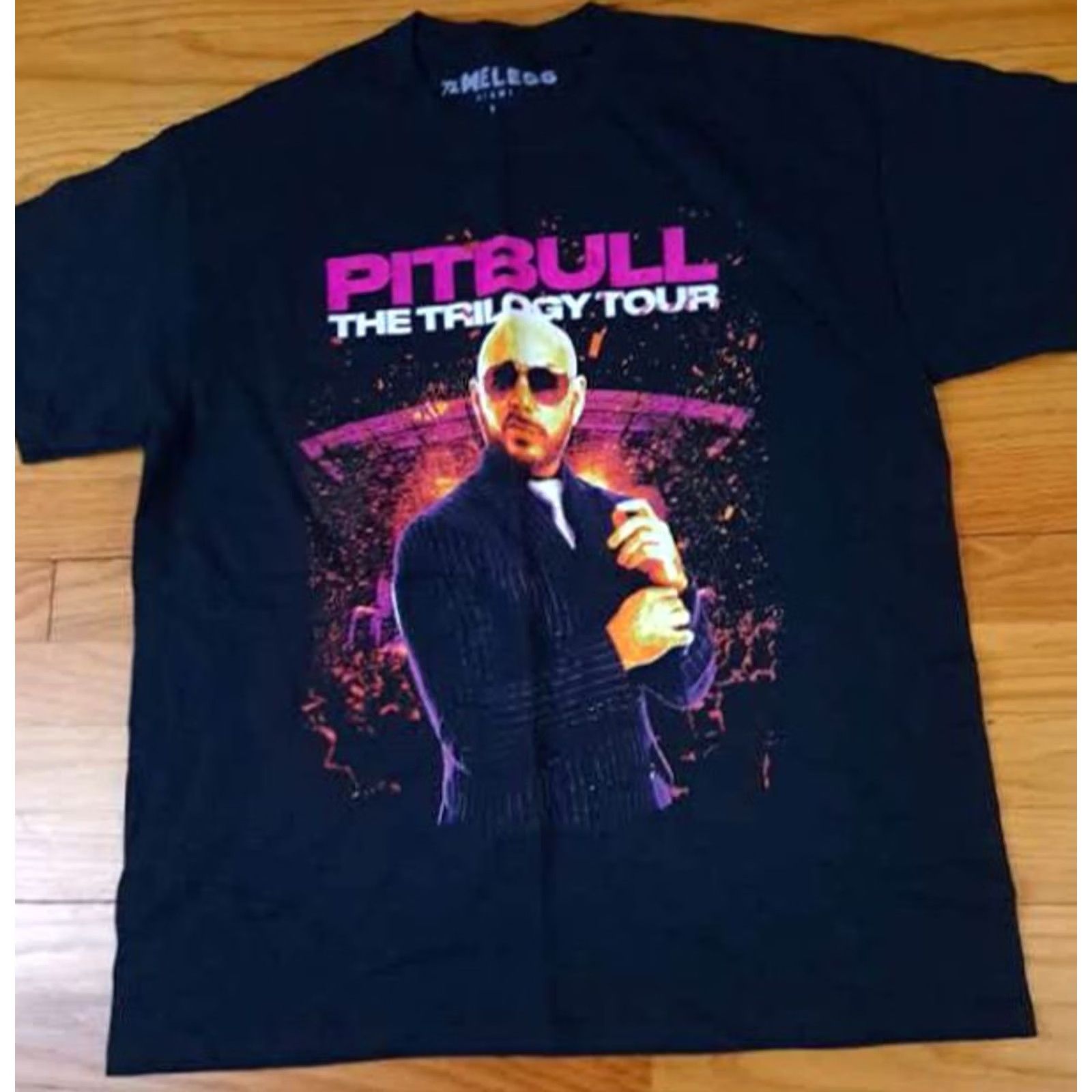 Vintage VINTAGE timeless Shirt L Pit Bull Trilogy Tour Concert Detroit Show Size US L / EU 52-54 / 3 - 2 Thumbnail